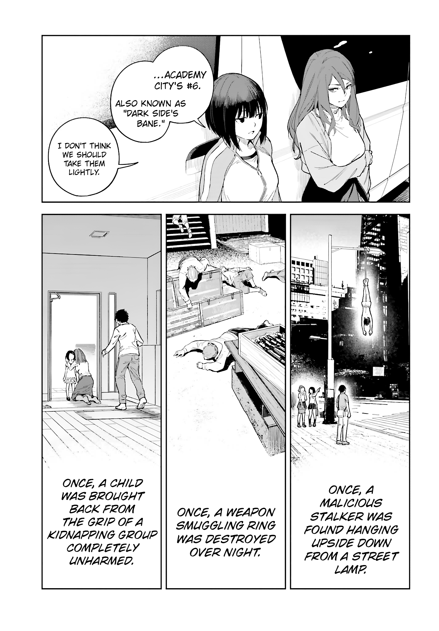 Halaman dari Toaru Anbu no ITEM Chapter 3
