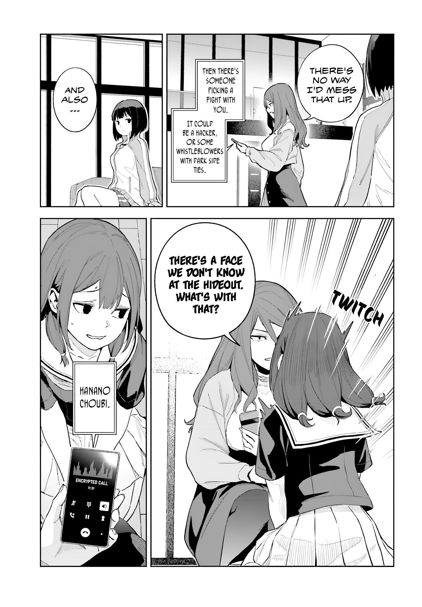Halaman dari Toaru Anbu no ITEM Chapter 3