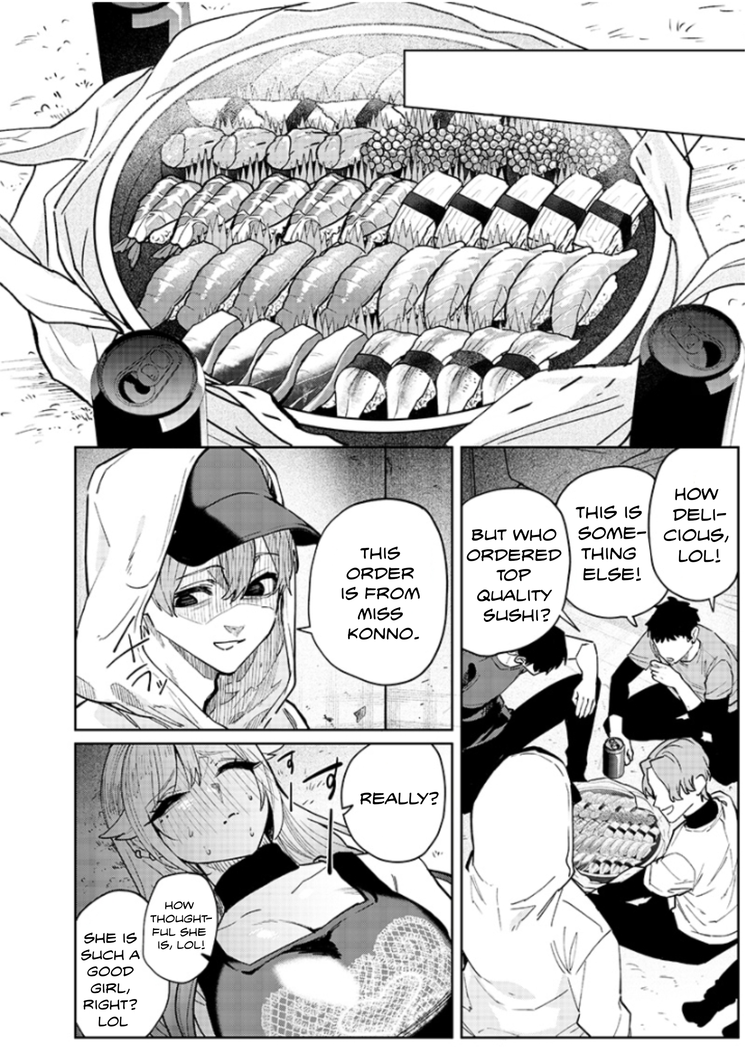 Halaman dari Namaiki na Gal Ane wo Wakaraseru Hanashi Chapter 3