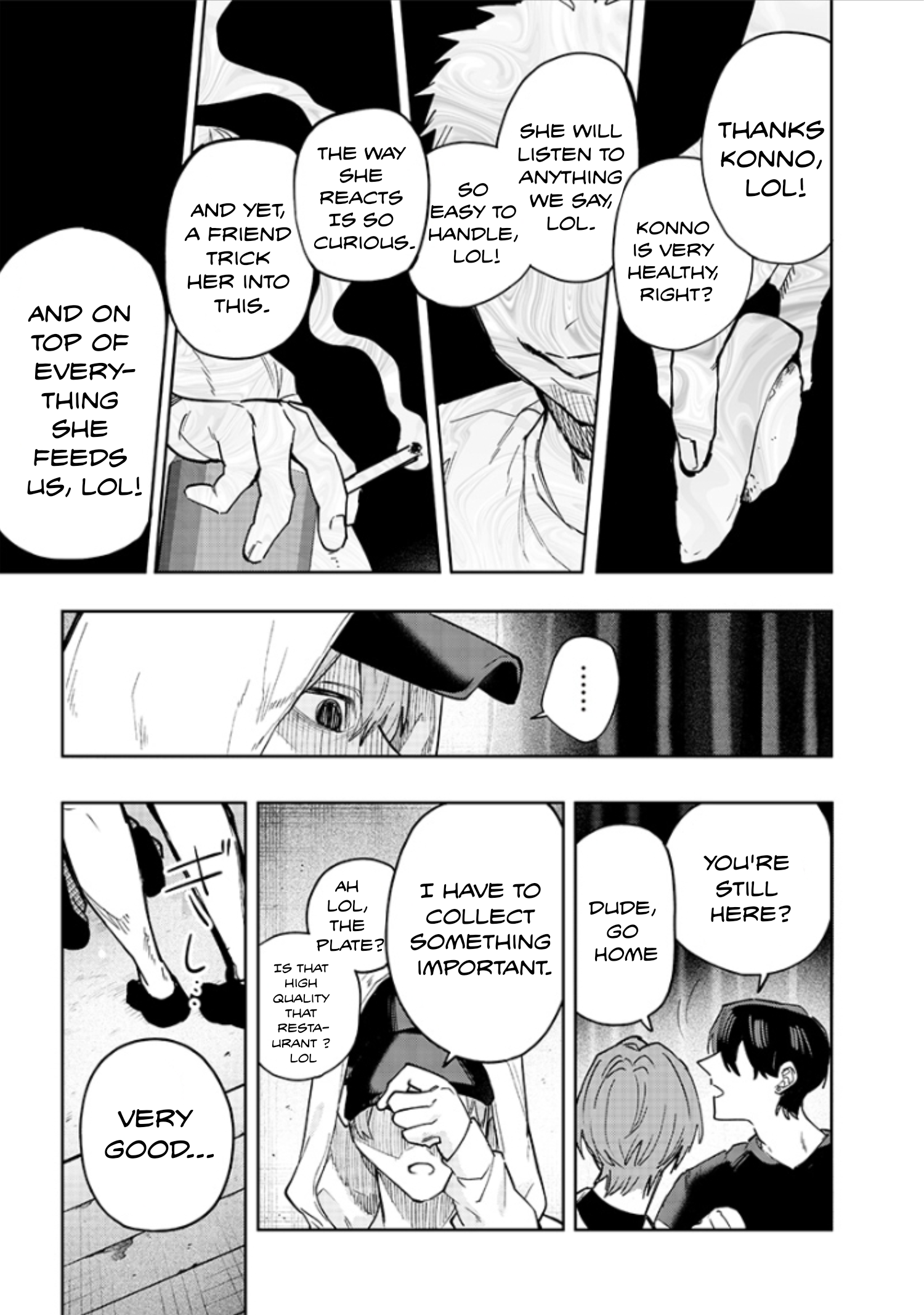 Halaman dari Namaiki na Gal Ane wo Wakaraseru Hanashi Chapter 3