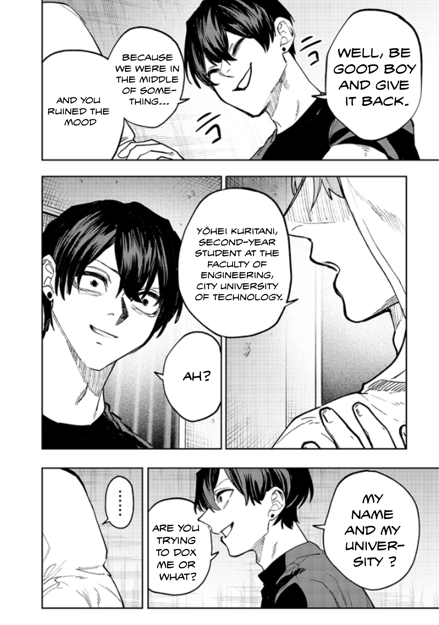 Halaman dari Namaiki na Gal Ane wo Wakaraseru Hanashi Chapter 3