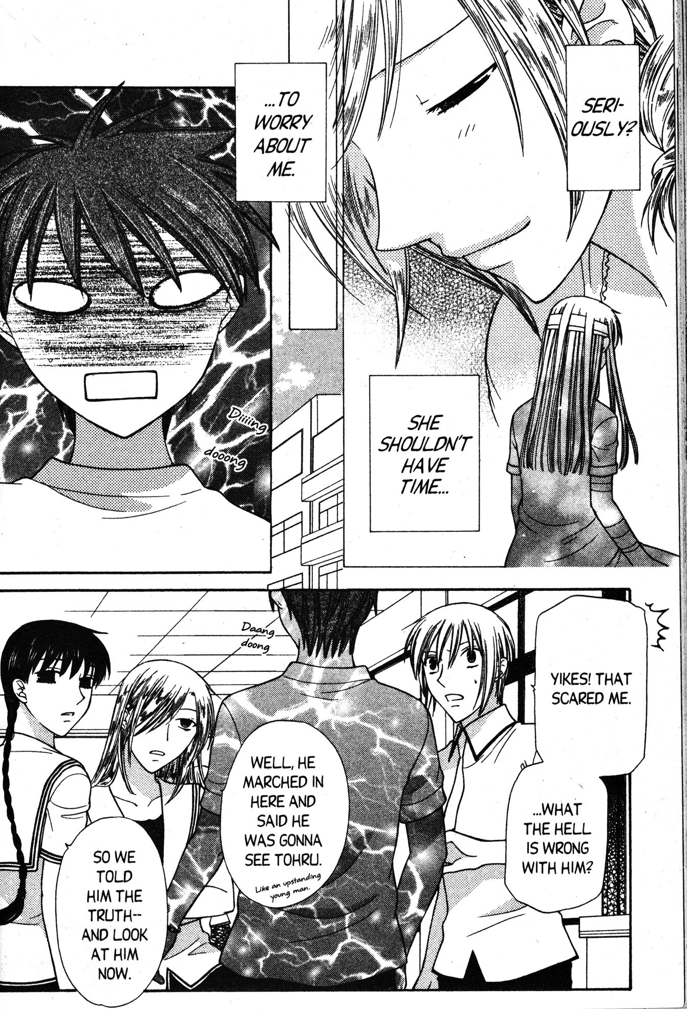 Halaman dari Fruits Basket Chapter 127