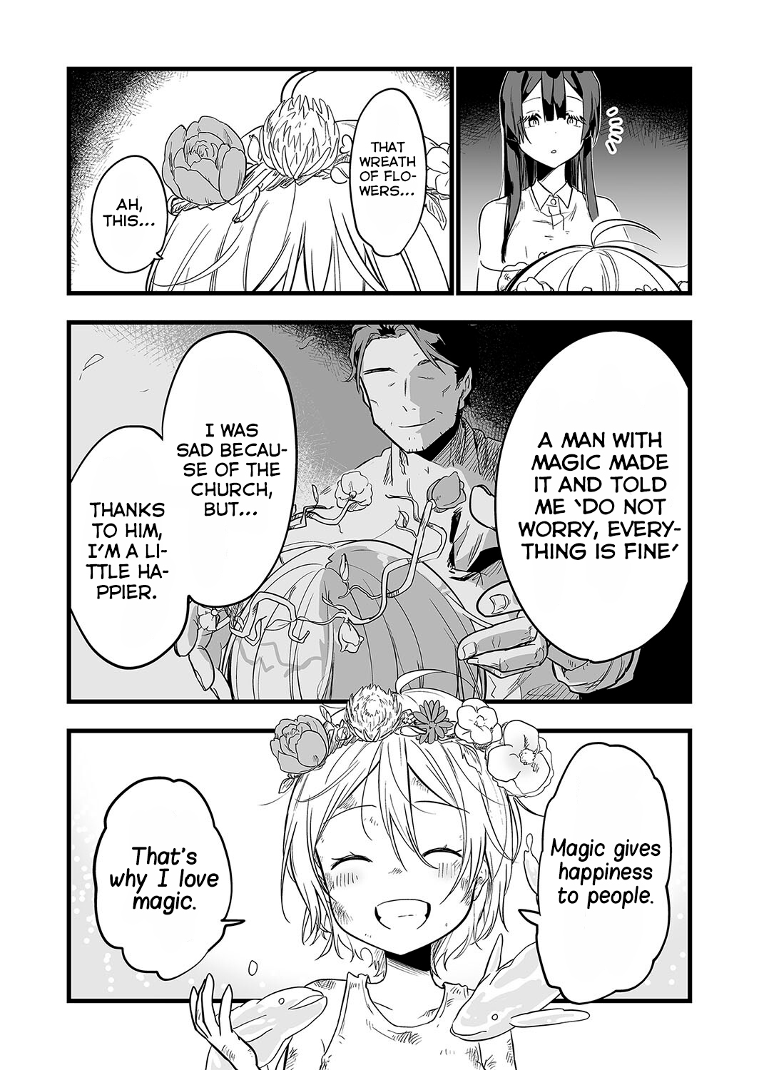 Halaman dari "Ano Toki Tasukete Itadaita Monster Musume desu." Isekai Ossan Kyoushi Totsuzen no Moteki ni Konwaku suru Chapter 6