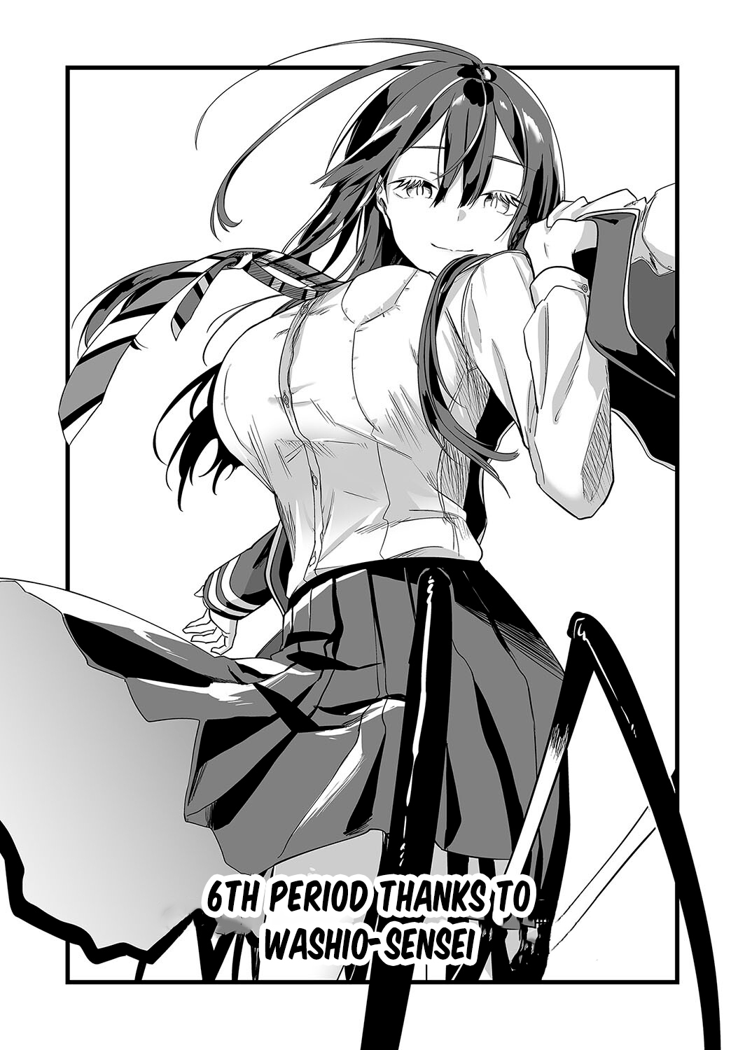 Halaman dari "Ano Toki Tasukete Itadaita Monster Musume desu." Isekai Ossan Kyoushi Totsuzen no Moteki ni Konwaku suru Chapter 6