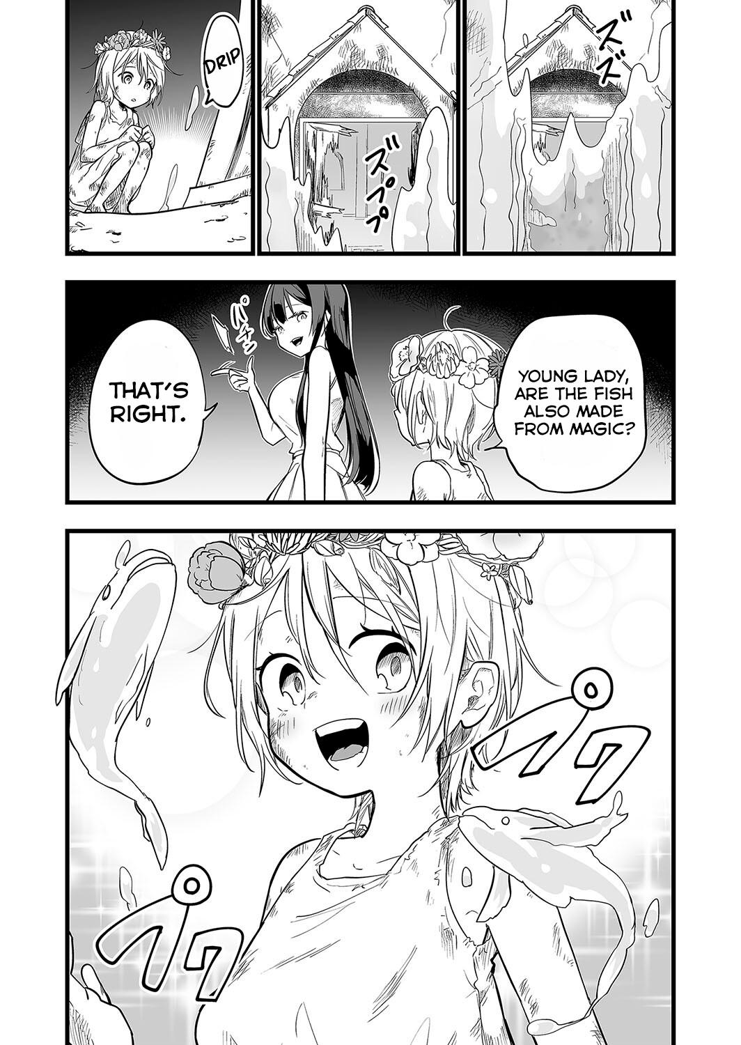 Halaman dari "Ano Toki Tasukete Itadaita Monster Musume desu." Isekai Ossan Kyoushi Totsuzen no Moteki ni Konwaku suru Chapter 6