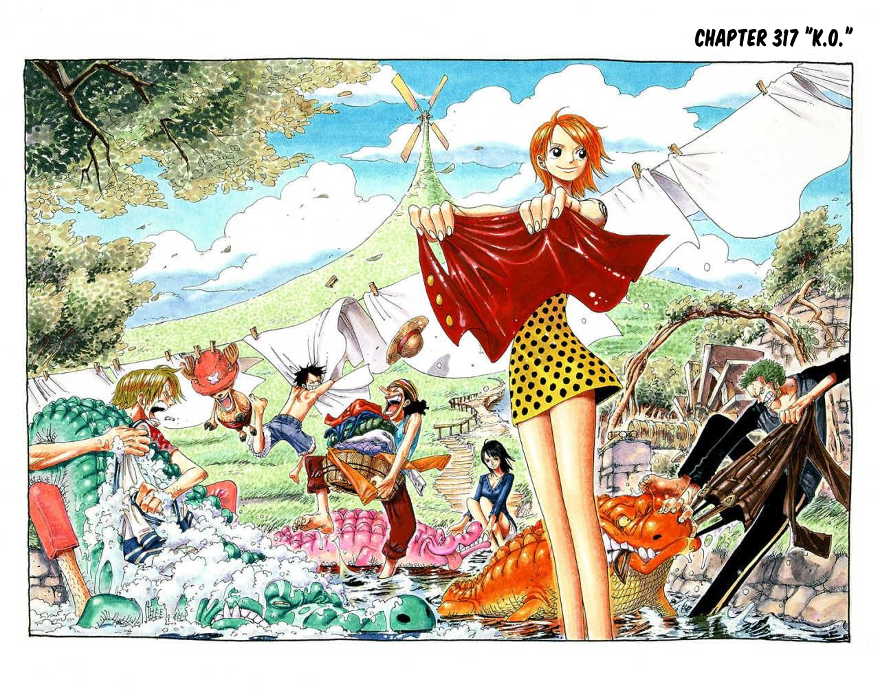 Halaman dari One Piece (Official Colored) Chapter 317