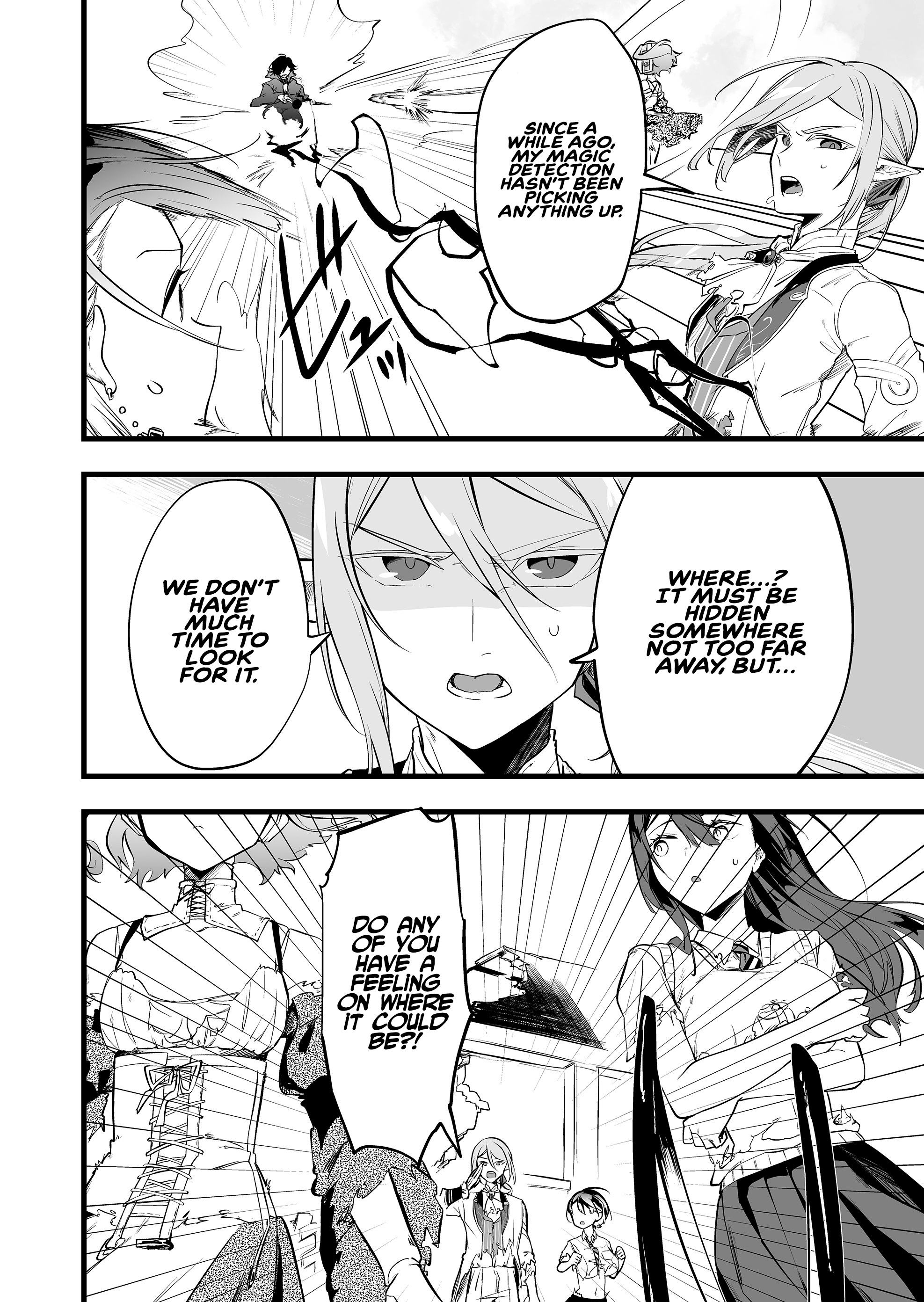 Halaman dari "Ano Toki Tasukete Itadaita Monster Musume desu." Isekai Ossan Kyoushi Totsuzen no Moteki ni Konwaku suru Chapter 41