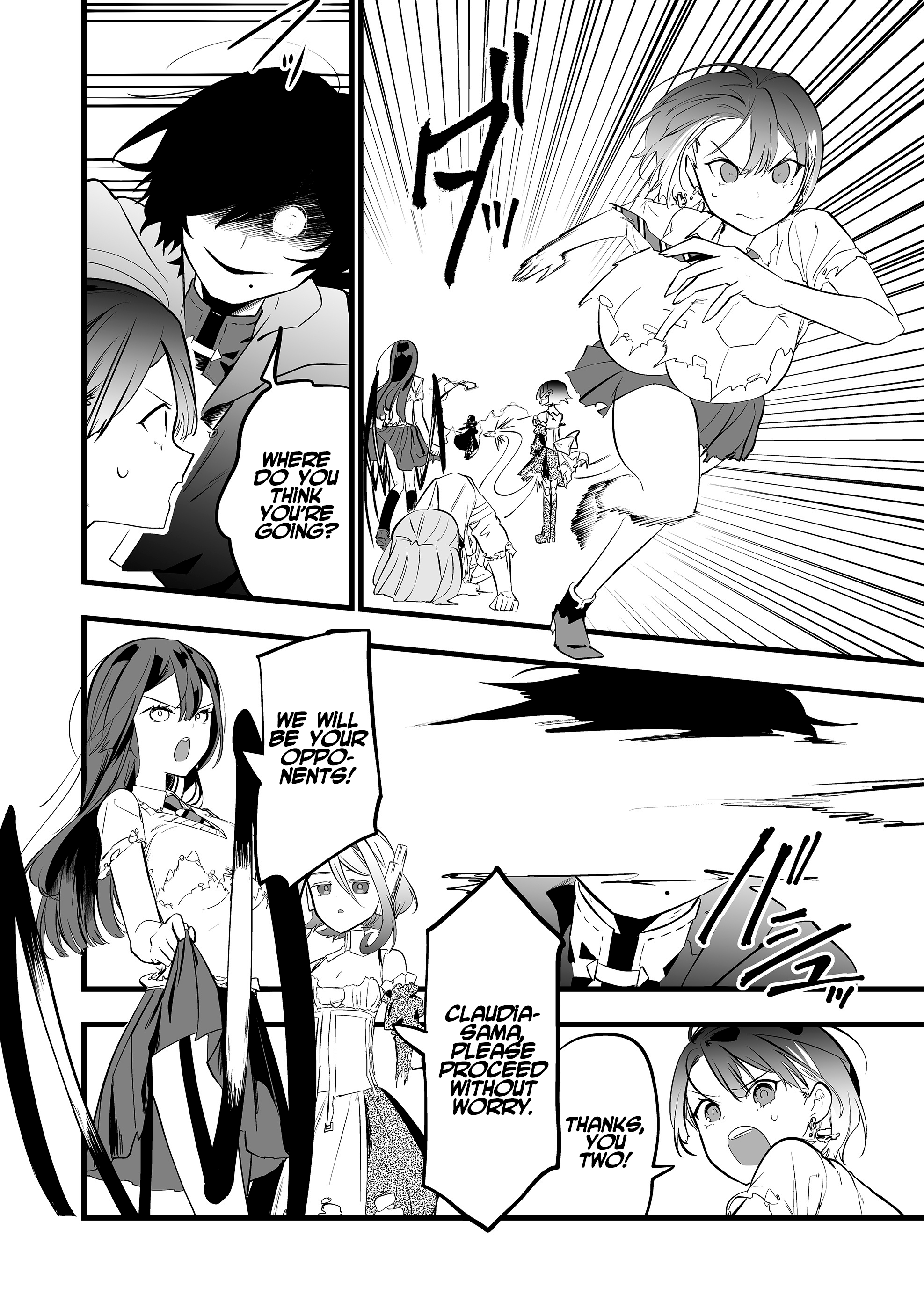 Halaman dari "Ano Toki Tasukete Itadaita Monster Musume desu." Isekai Ossan Kyoushi Totsuzen no Moteki ni Konwaku suru Chapter 41