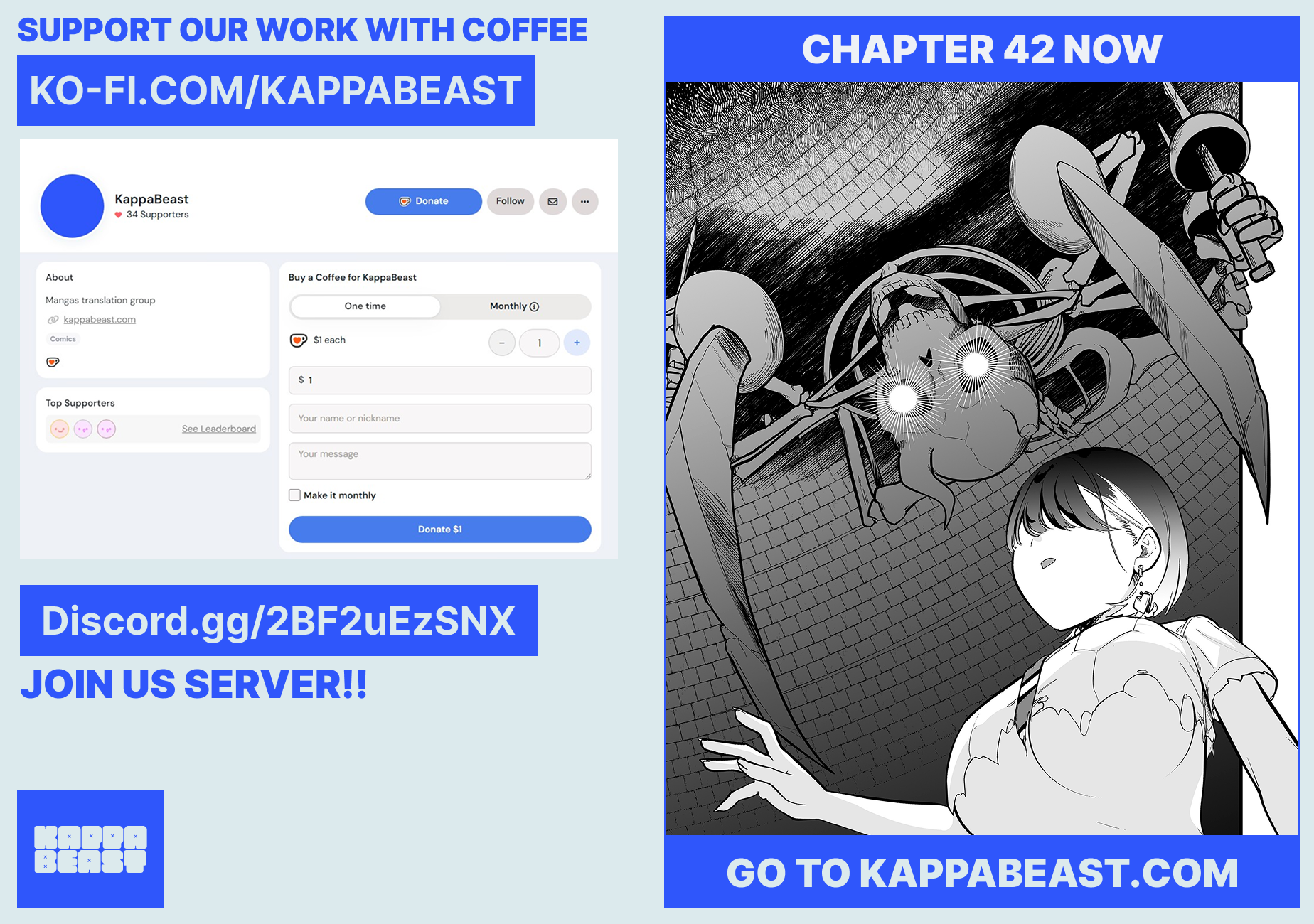 Halaman dari "Ano Toki Tasukete Itadaita Monster Musume desu." Isekai Ossan Kyoushi Totsuzen no Moteki ni Konwaku suru Chapter 41