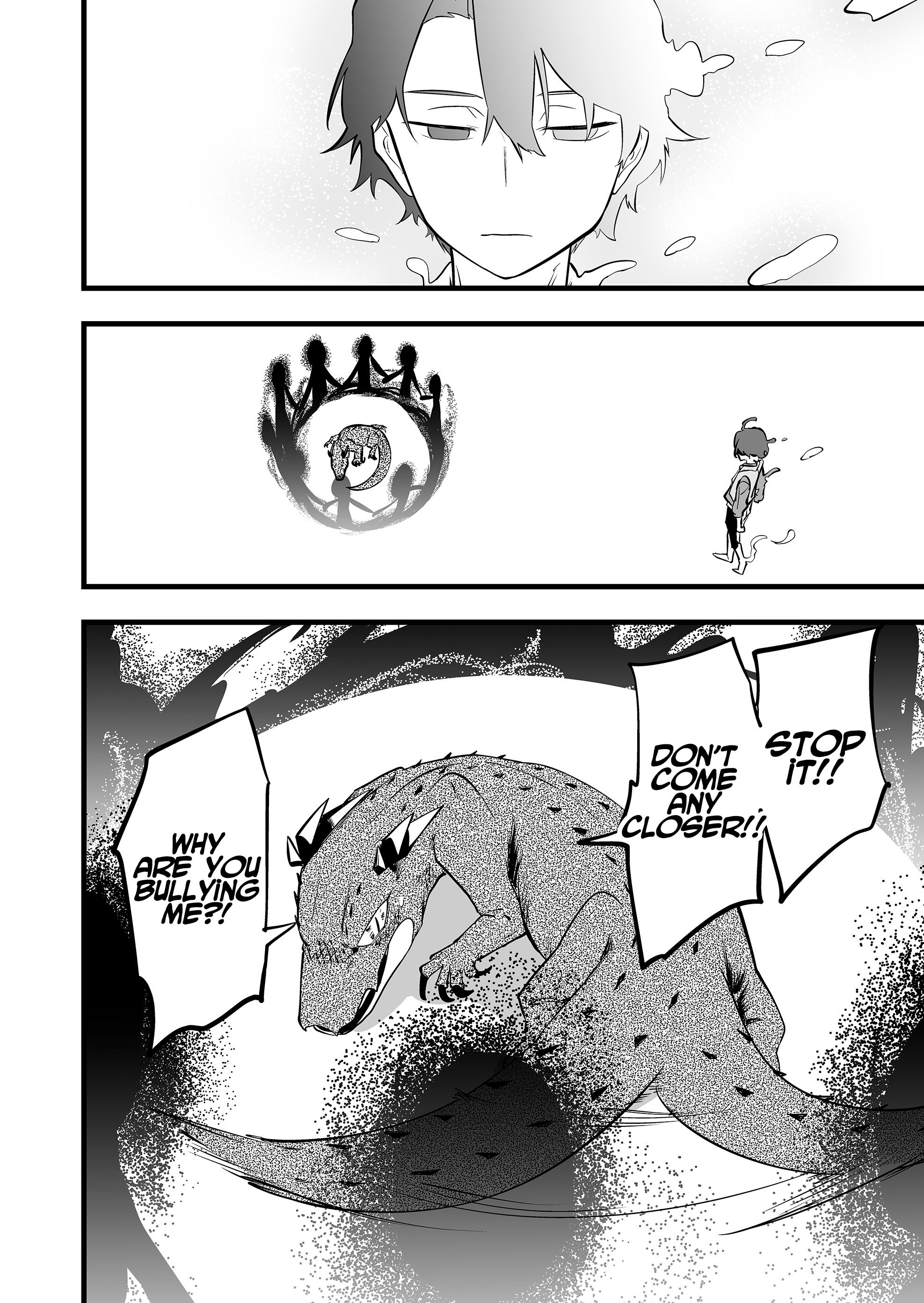 Halaman dari "Ano Toki Tasukete Itadaita Monster Musume desu." Isekai Ossan Kyoushi Totsuzen no Moteki ni Konwaku suru Chapter 41