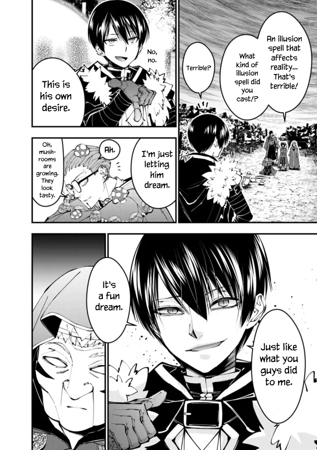 Halaman dari Fukushuu o Koinegau Saikyou Yuusha wa, Yami no Chikara de Senmetsu Musou Suru Chapter 100