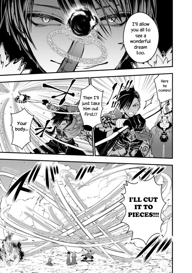 Halaman dari Fukushuu o Koinegau Saikyou Yuusha wa, Yami no Chikara de Senmetsu Musou Suru Chapter 100