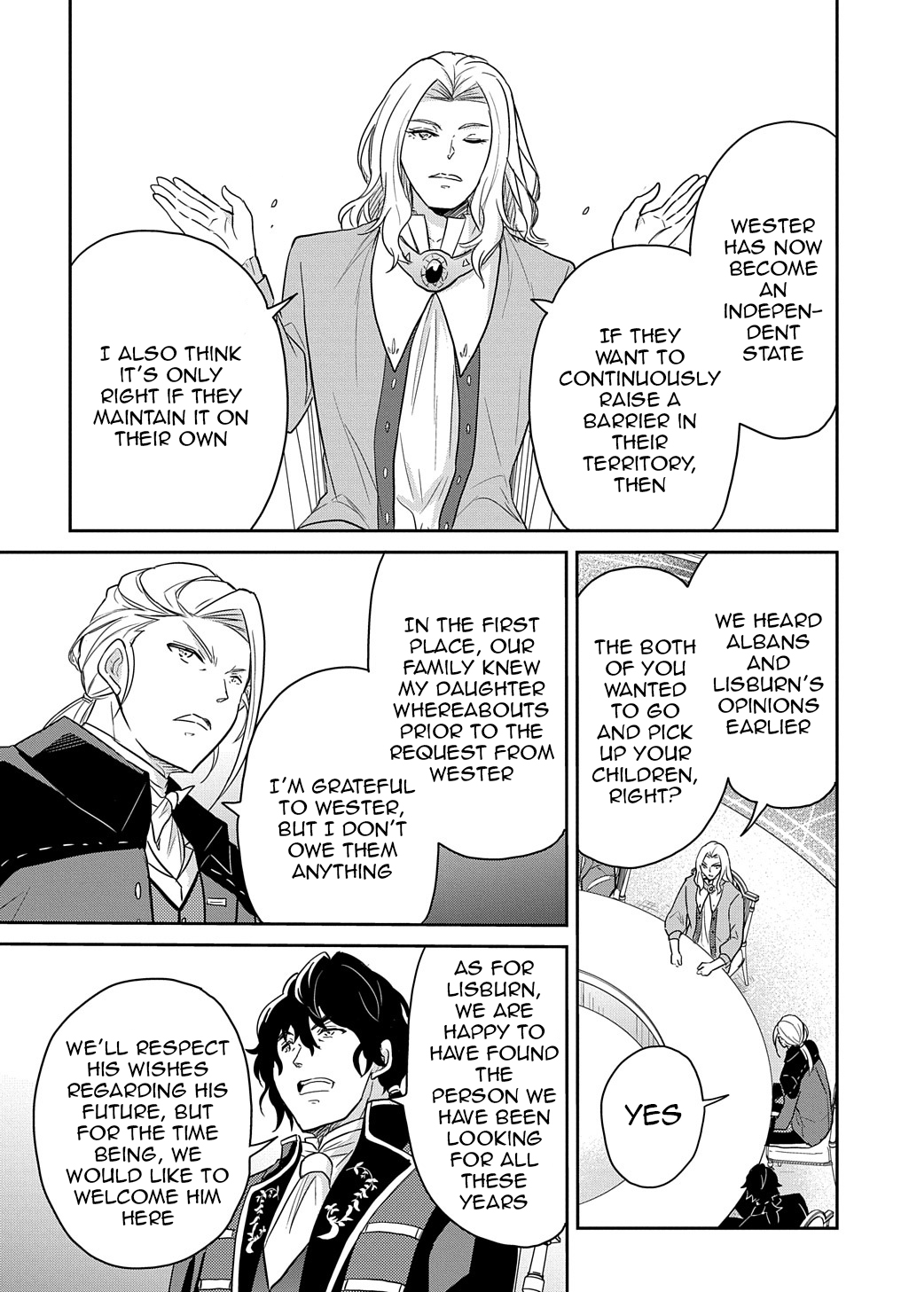 Halaman dari Tensei Youjo wa Akiramenai Chapter 31