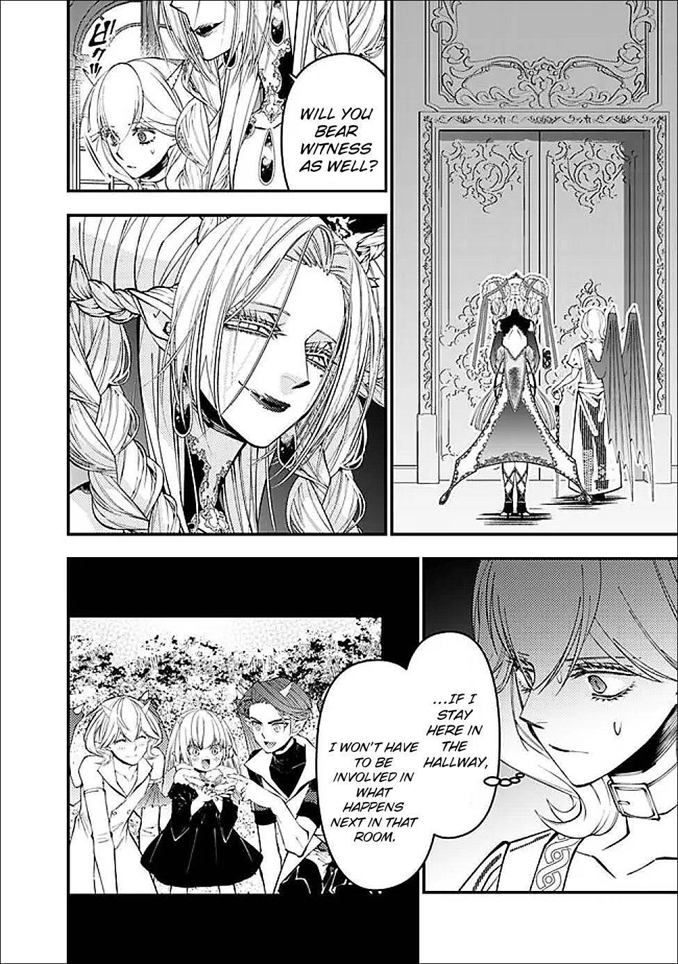 Halaman dari Fukushuu o Koinegau Saikyou Yuusha wa, Yami no Chikara de Senmetsu Musou Suru Chapter 111