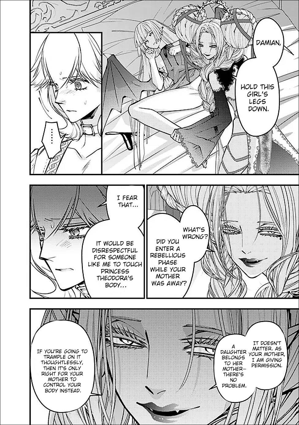 Halaman dari Fukushuu o Koinegau Saikyou Yuusha wa, Yami no Chikara de Senmetsu Musou Suru Chapter 111