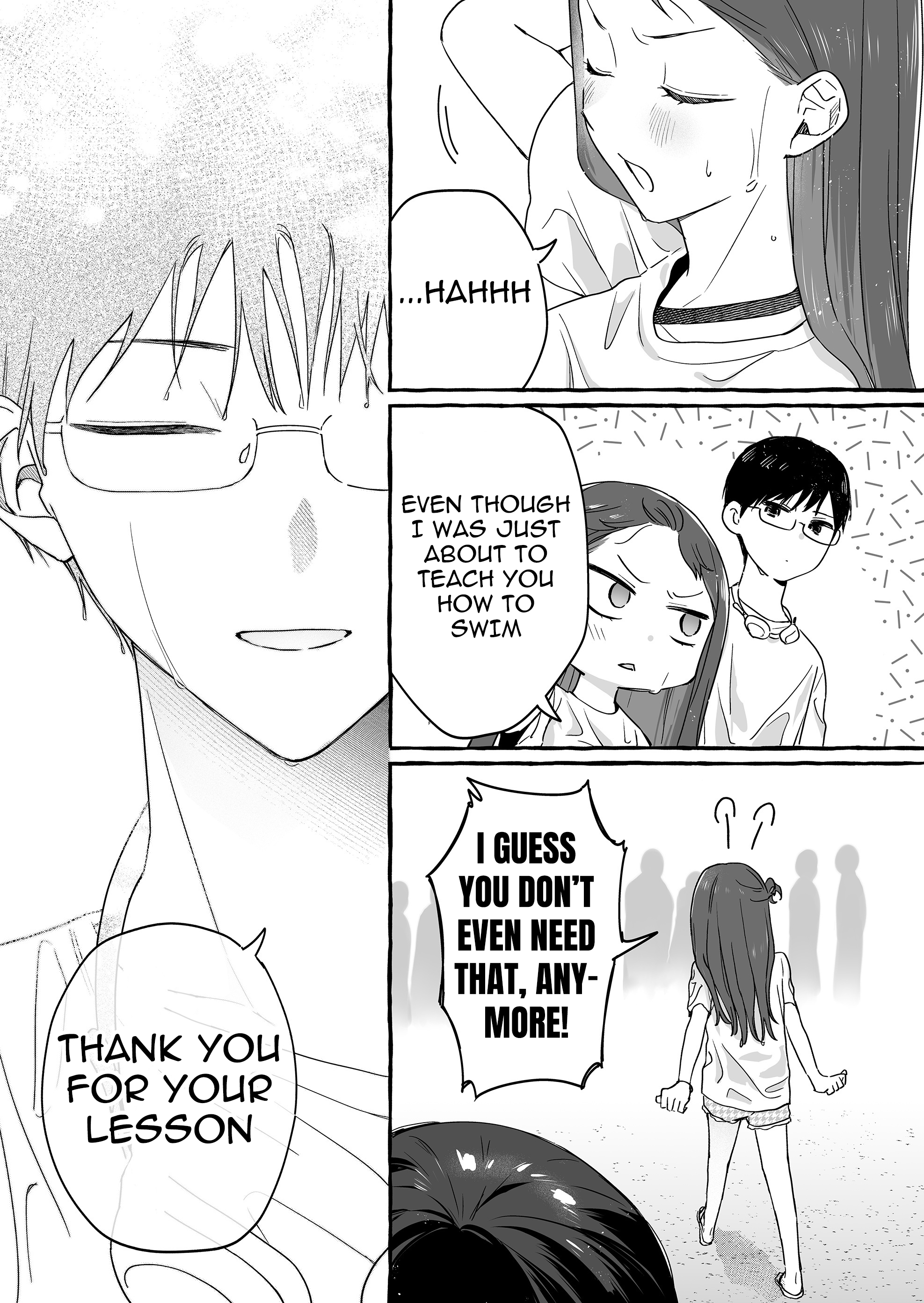 Halaman dari Damedol to Sekai ni Hitori Dake no Fan Chapter 35