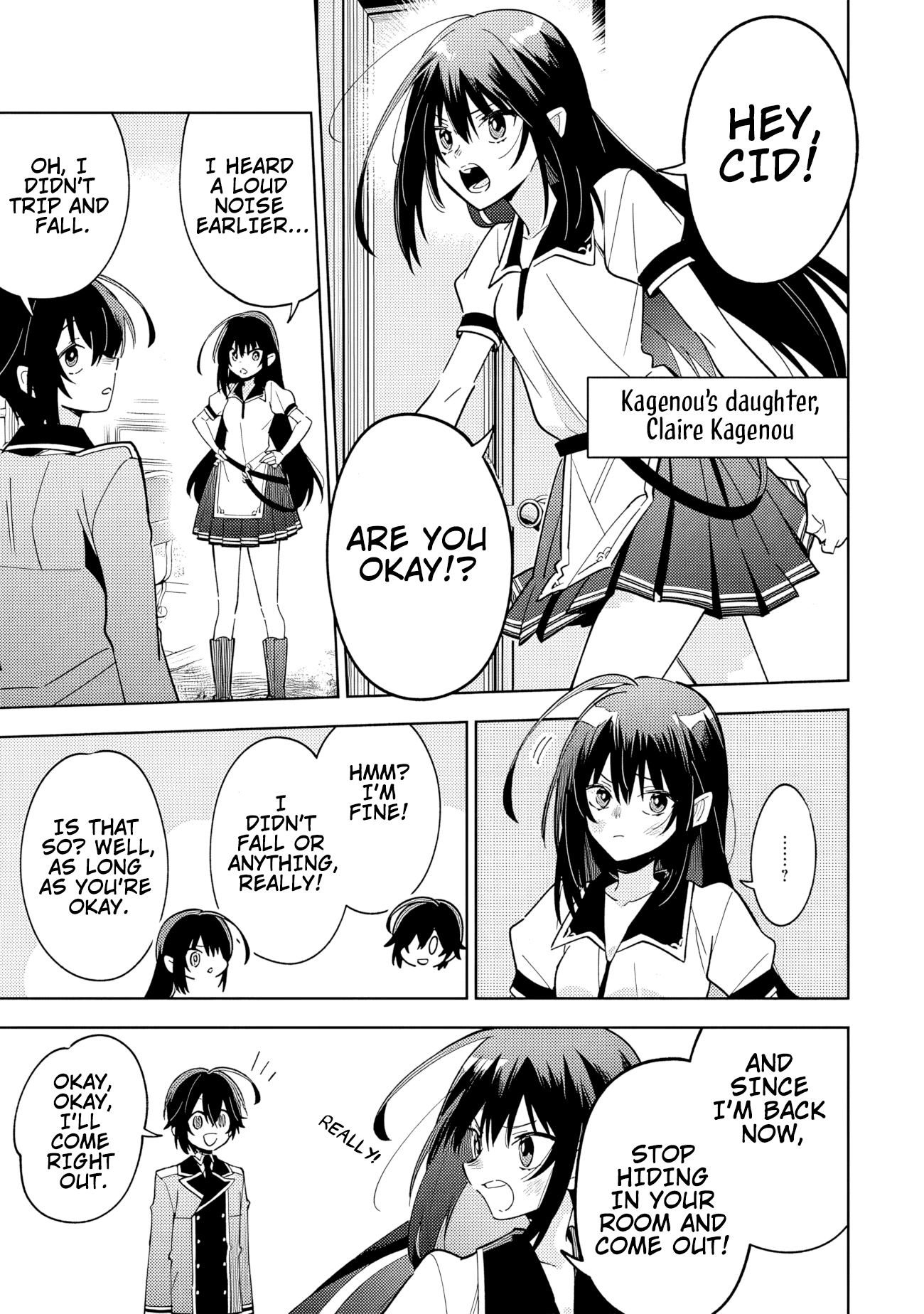 Halaman dari Kage no Jitsuryokusha ni Naritakute! Master of Garden ~Shichikage Retsuden~ Chapter 7.1