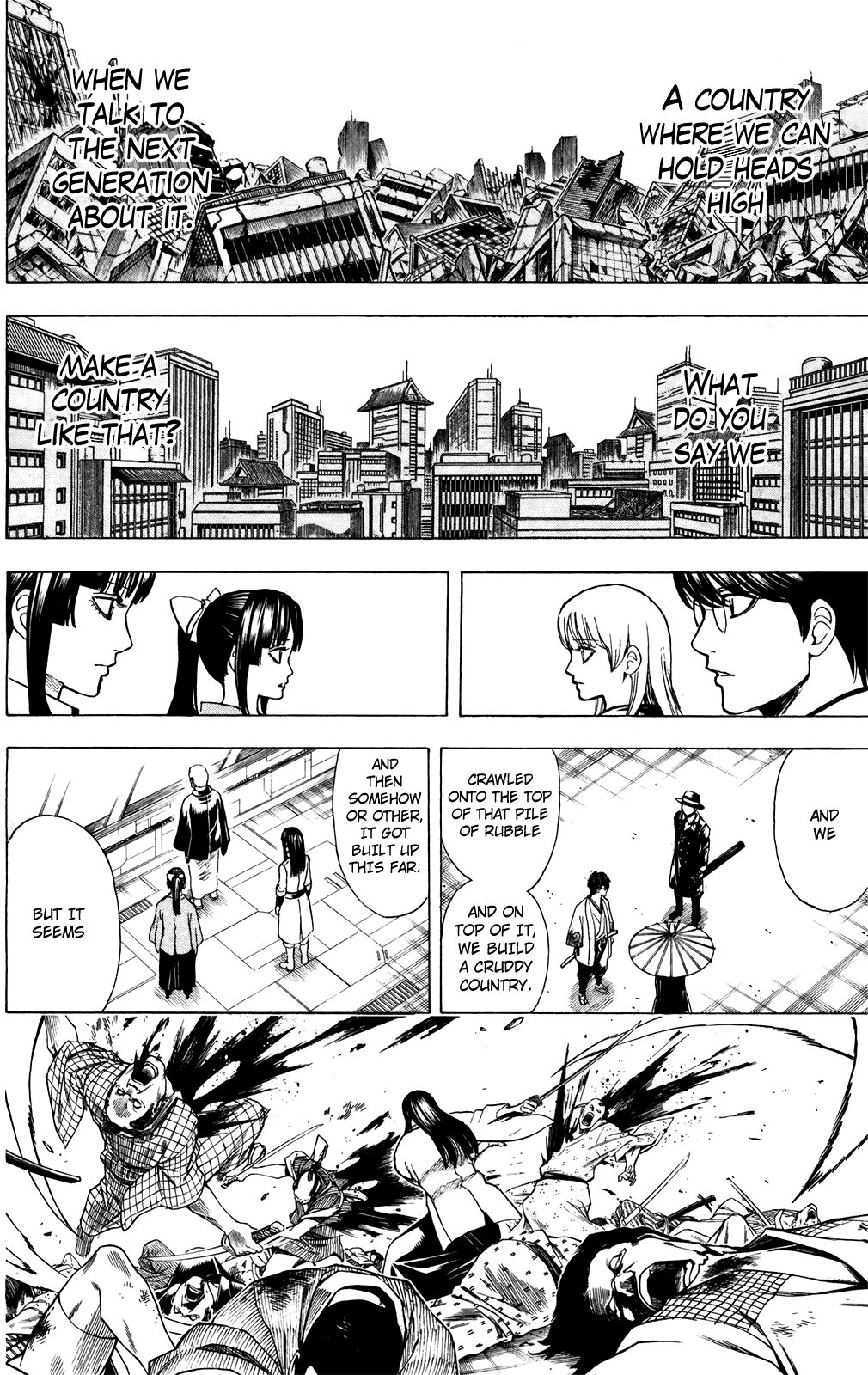 Halaman dari Gintama Chapter 691