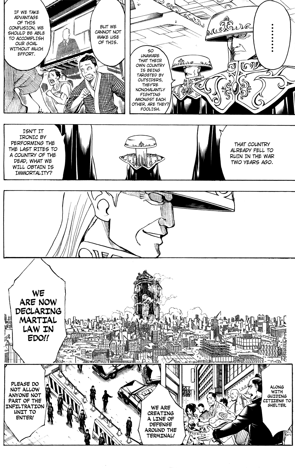 Halaman dari Gintama Chapter 691