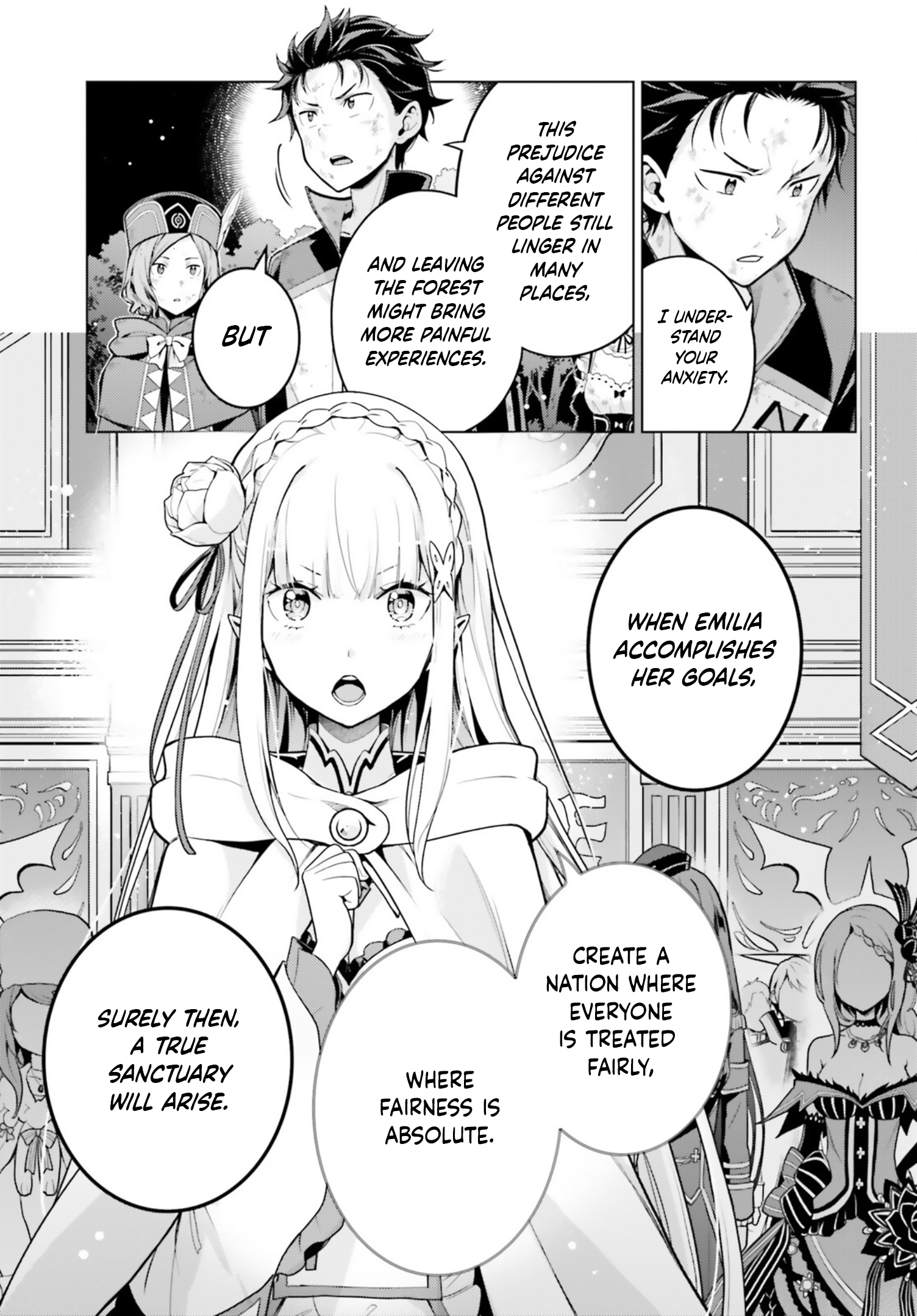 Halaman dari Re:Zero kara Hajimeru Isekai Seikatsu: Dai 4-shou—Seiiki to Gouyoku no Majo Chapter 57