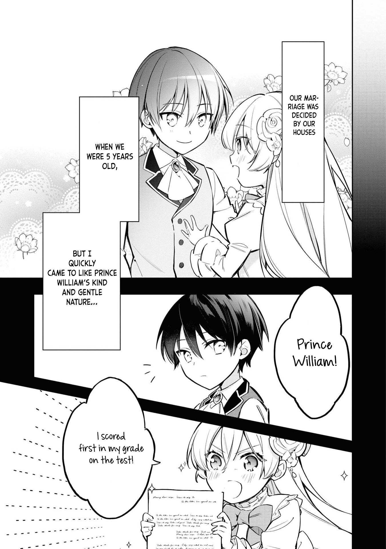 Halaman dari Though I May Be a Villainess, I'll Show You I Can Obtain Happiness! Chapter 1