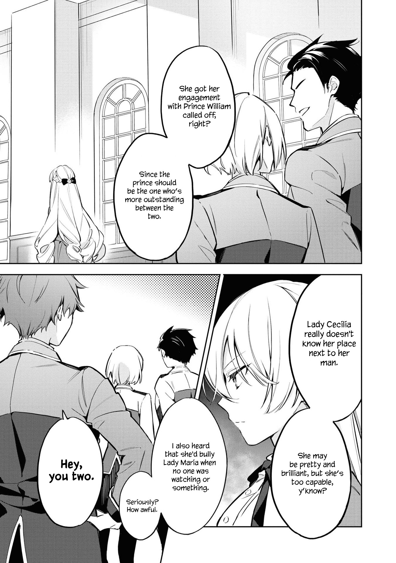 Halaman dari Though I May Be a Villainess, I'll Show You I Can Obtain Happiness! Chapter 1