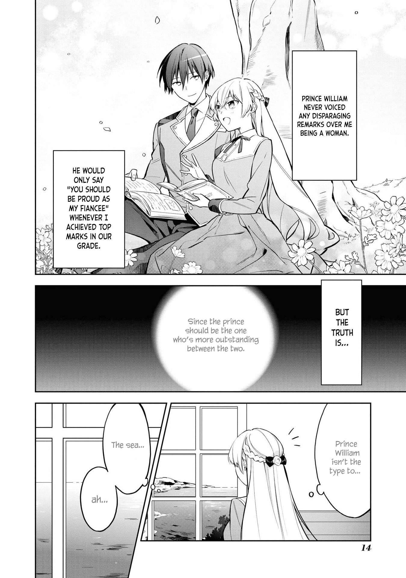 Halaman dari Though I May Be a Villainess, I'll Show You I Can Obtain Happiness! Chapter 1