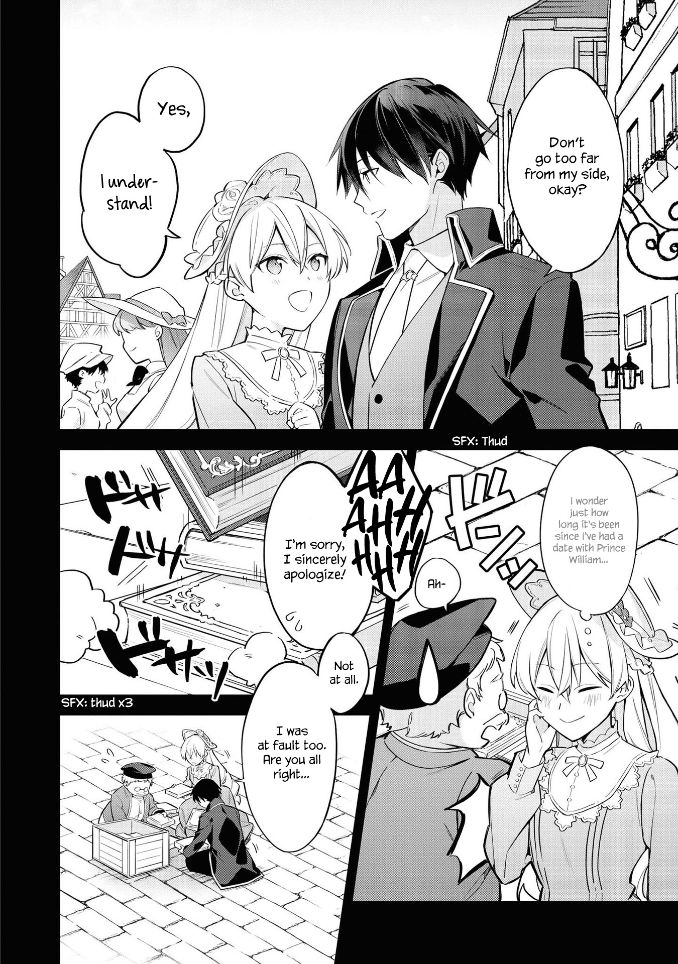 Halaman dari Though I May Be a Villainess, I'll Show You I Can Obtain Happiness! Chapter 1
