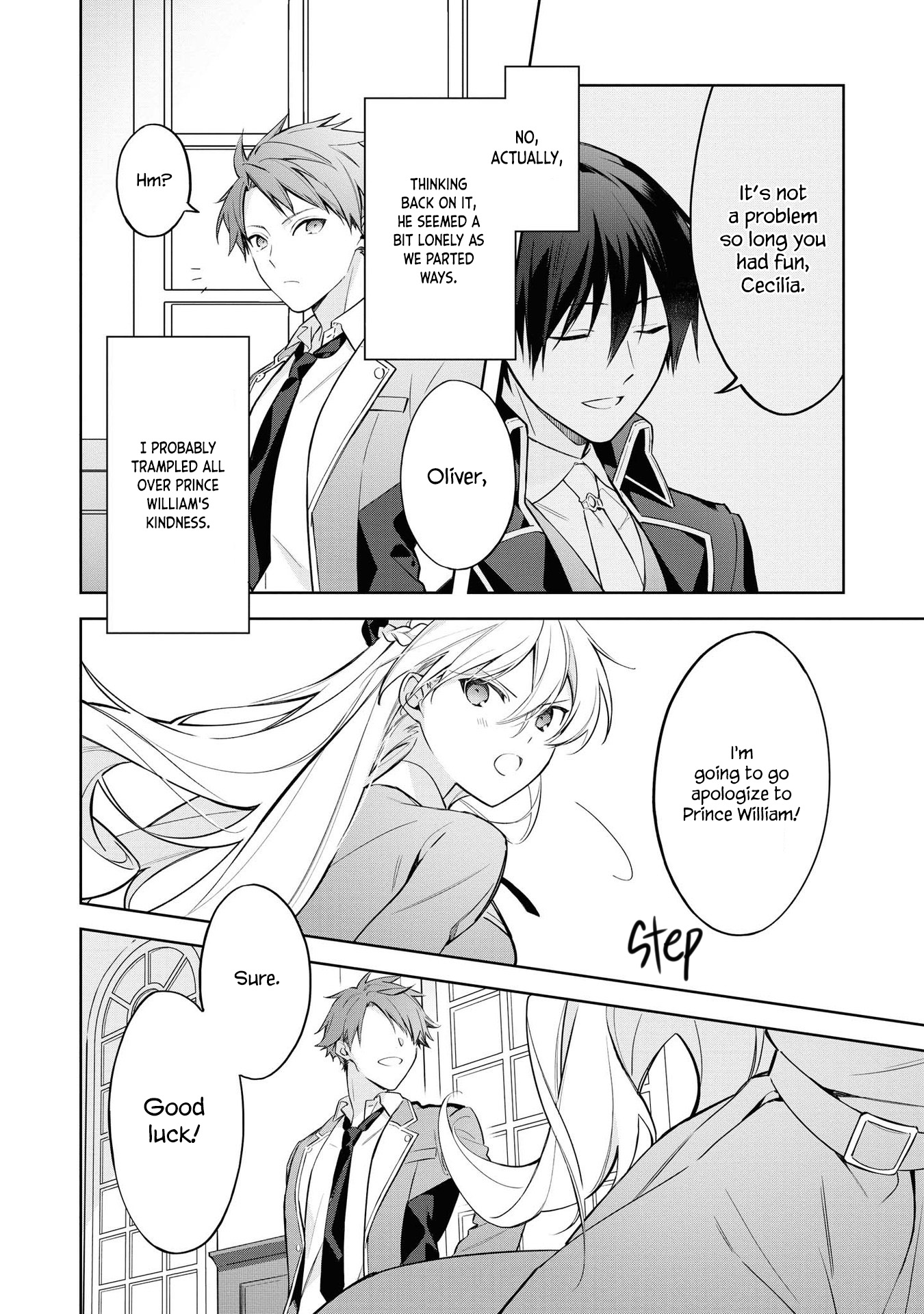 Halaman dari Though I May Be a Villainess, I'll Show You I Can Obtain Happiness! Chapter 1
