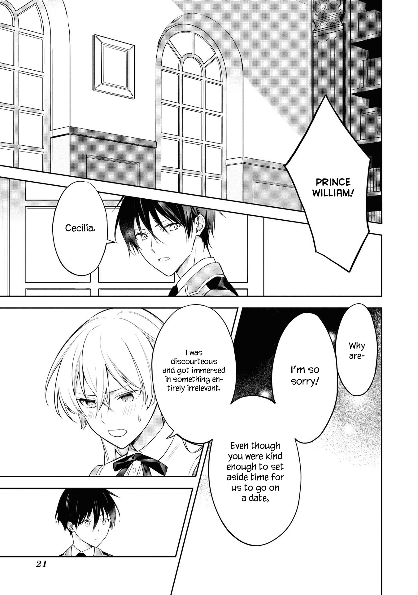 Halaman dari Though I May Be a Villainess, I'll Show You I Can Obtain Happiness! Chapter 1