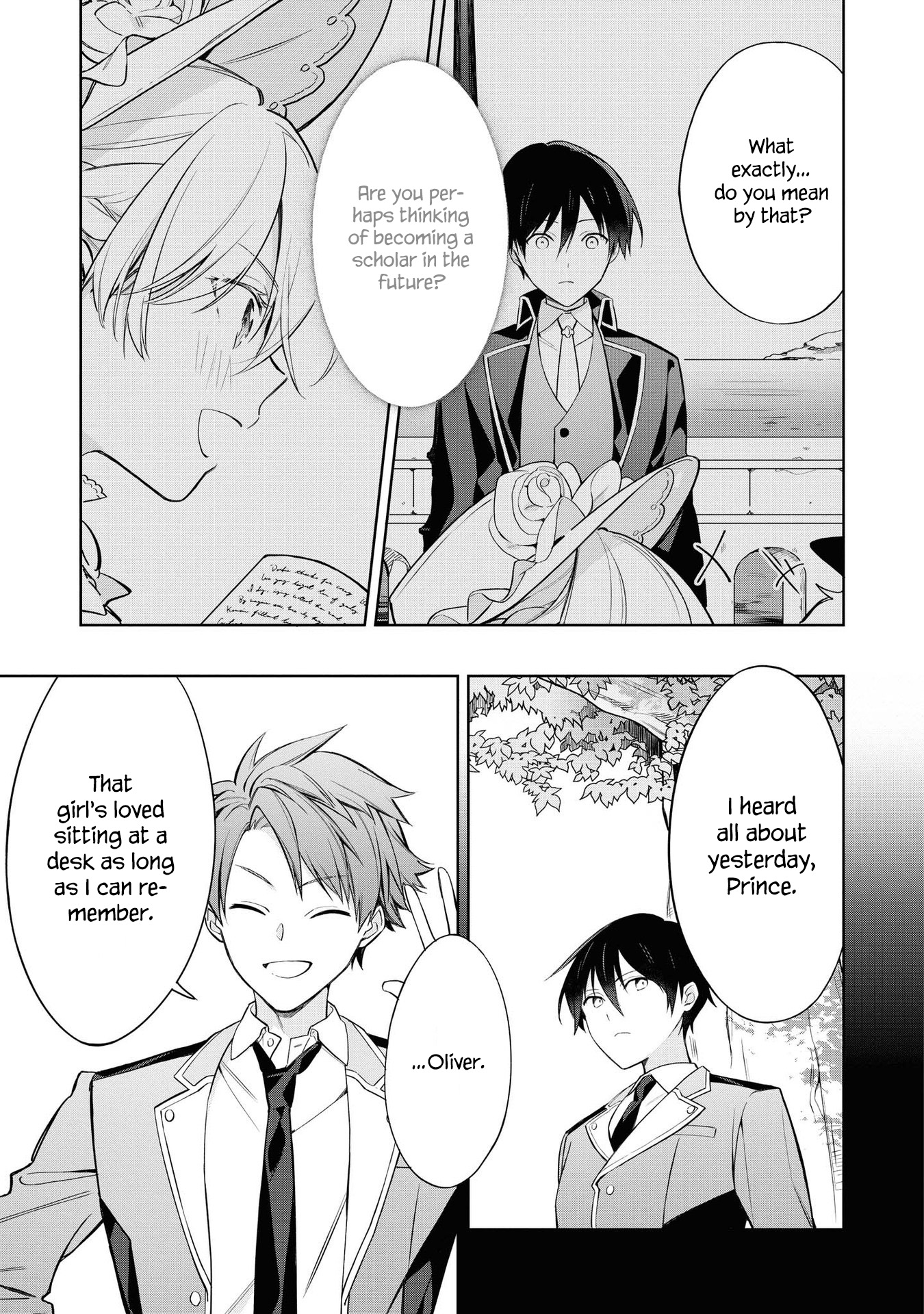 Halaman dari Though I May Be a Villainess, I'll Show You I Can Obtain Happiness! Chapter 1