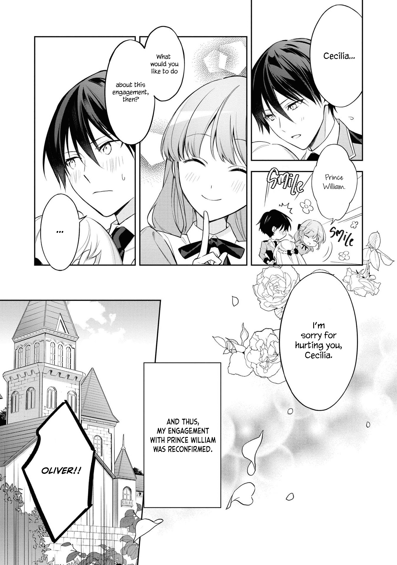 Halaman dari Though I May Be a Villainess, I'll Show You I Can Obtain Happiness! Chapter 1
