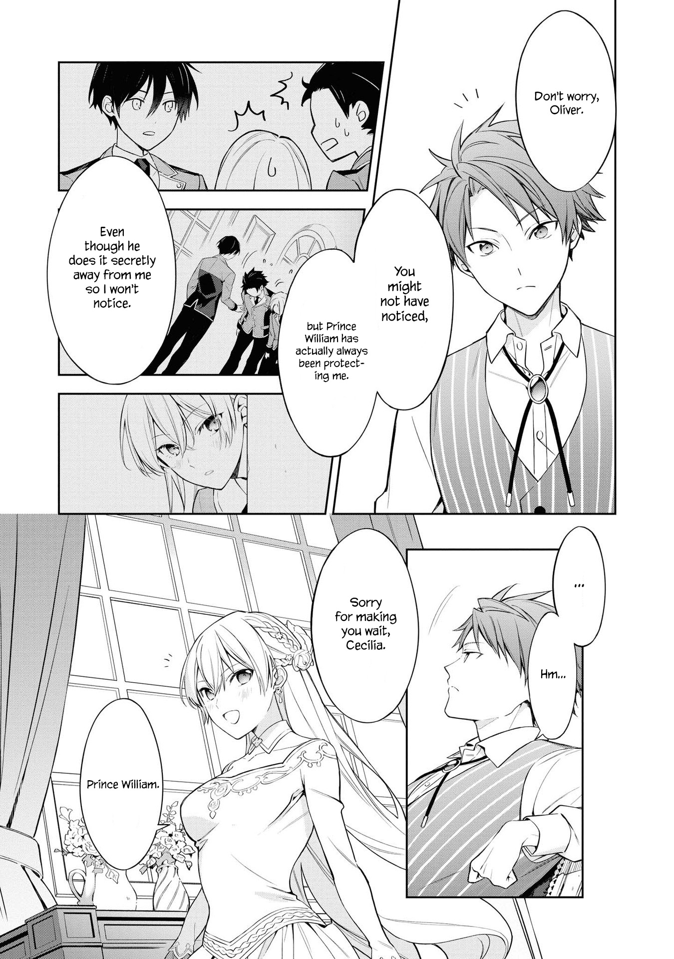Halaman dari Though I May Be a Villainess, I'll Show You I Can Obtain Happiness! Chapter 1