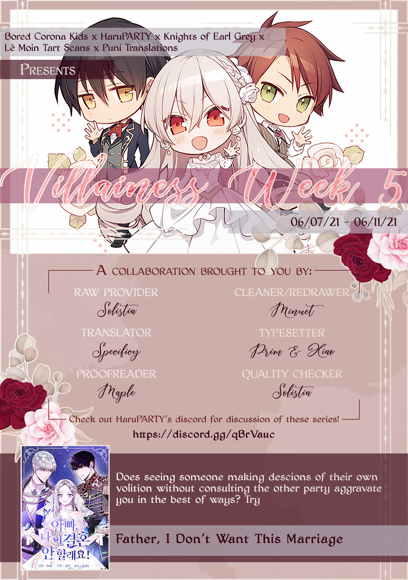 Halaman dari Though I May Be a Villainess, I'll Show You I Can Obtain Happiness! Chapter 1