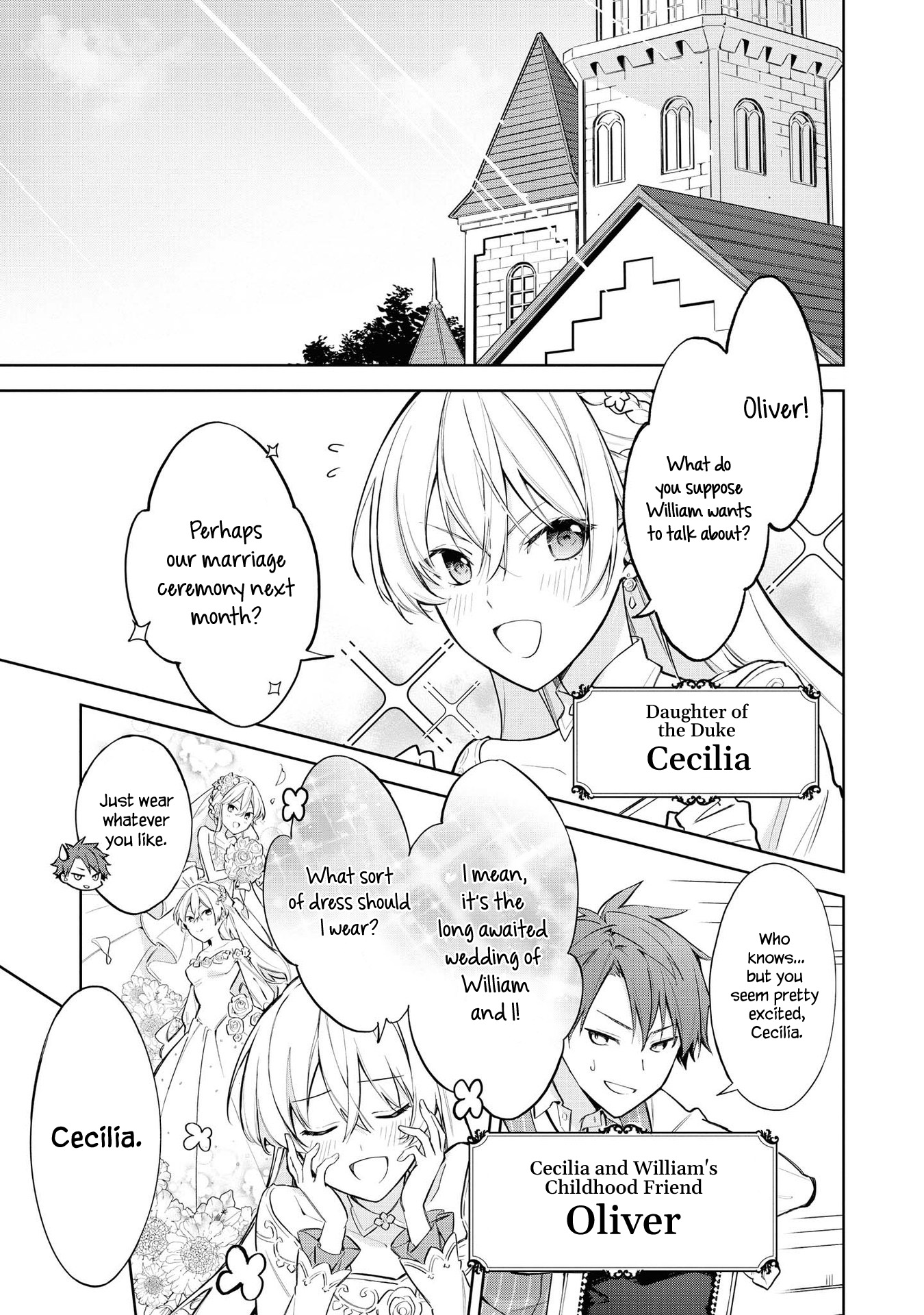 Halaman dari Though I May Be a Villainess, I'll Show You I Can Obtain Happiness! Chapter 1