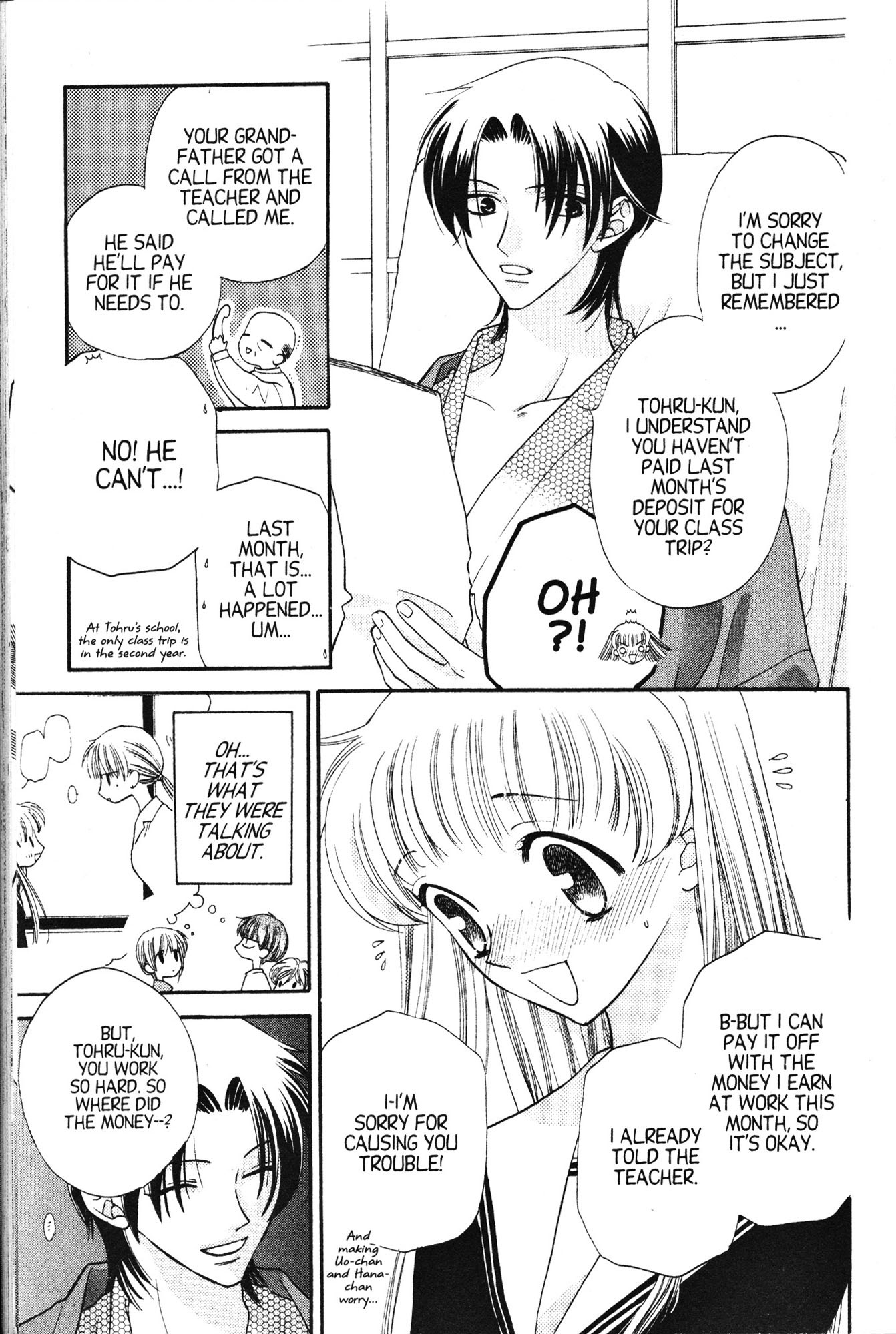 Halaman dari Fruits Basket Chapter 17