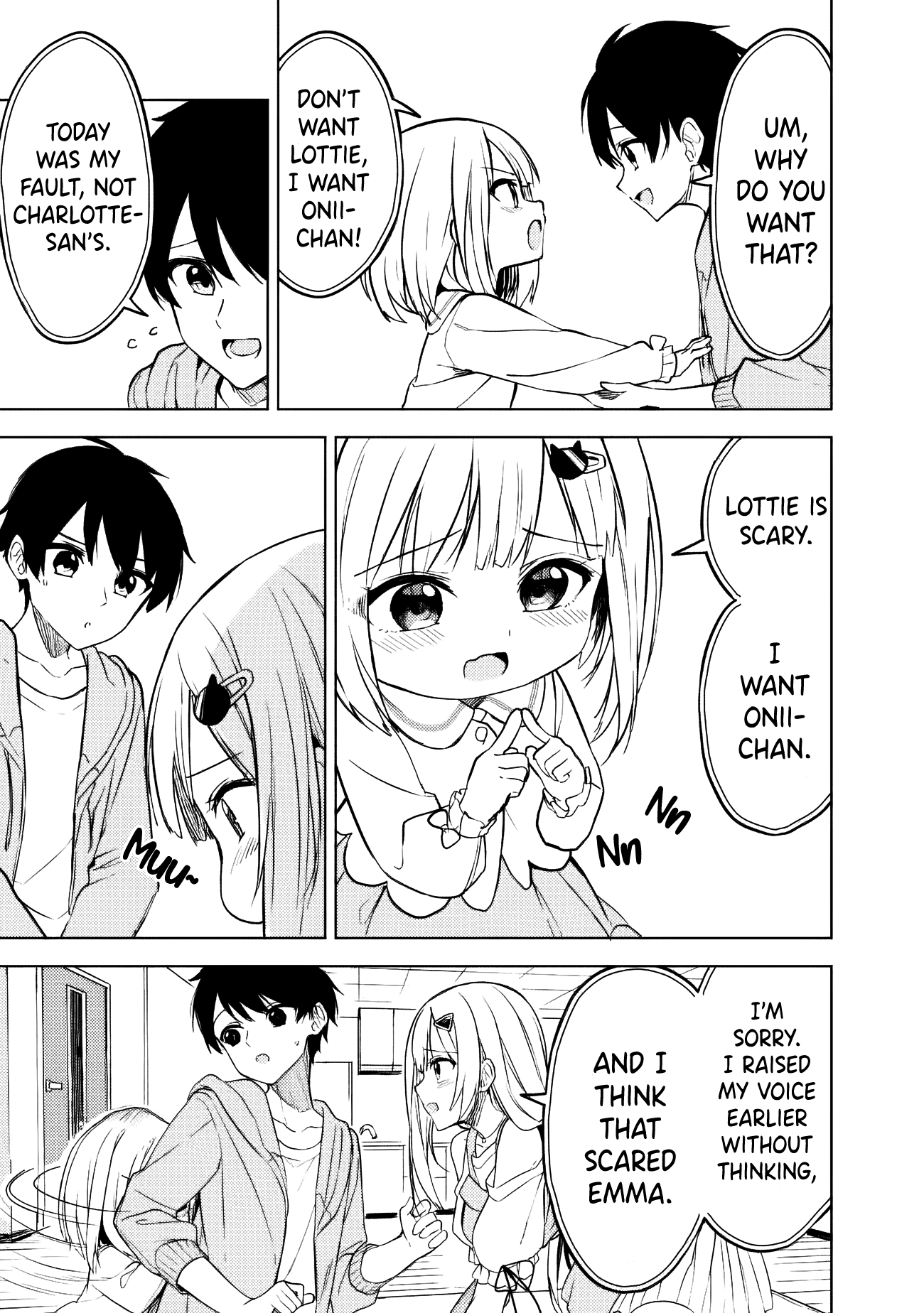 Halaman dari Maigo ni Natteita Youjo wo Tasuketara, Otonari ni Sumu Bishoujo Ryuugakusei ga Ie ni Asobi ni Kuru You ni Natta Ken ni Tsuite Chapter 12