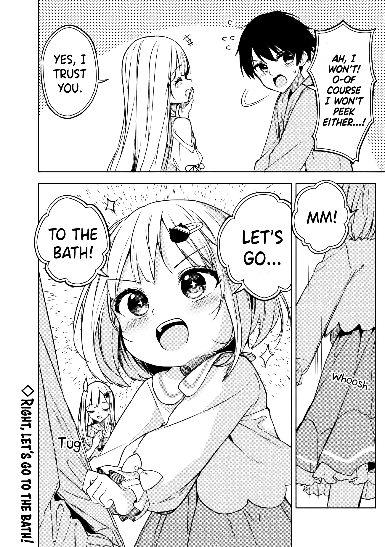 Halaman dari Maigo ni Natteita Youjo wo Tasuketara, Otonari ni Sumu Bishoujo Ryuugakusei ga Ie ni Asobi ni Kuru You ni Natta Ken ni Tsuite Chapter 12