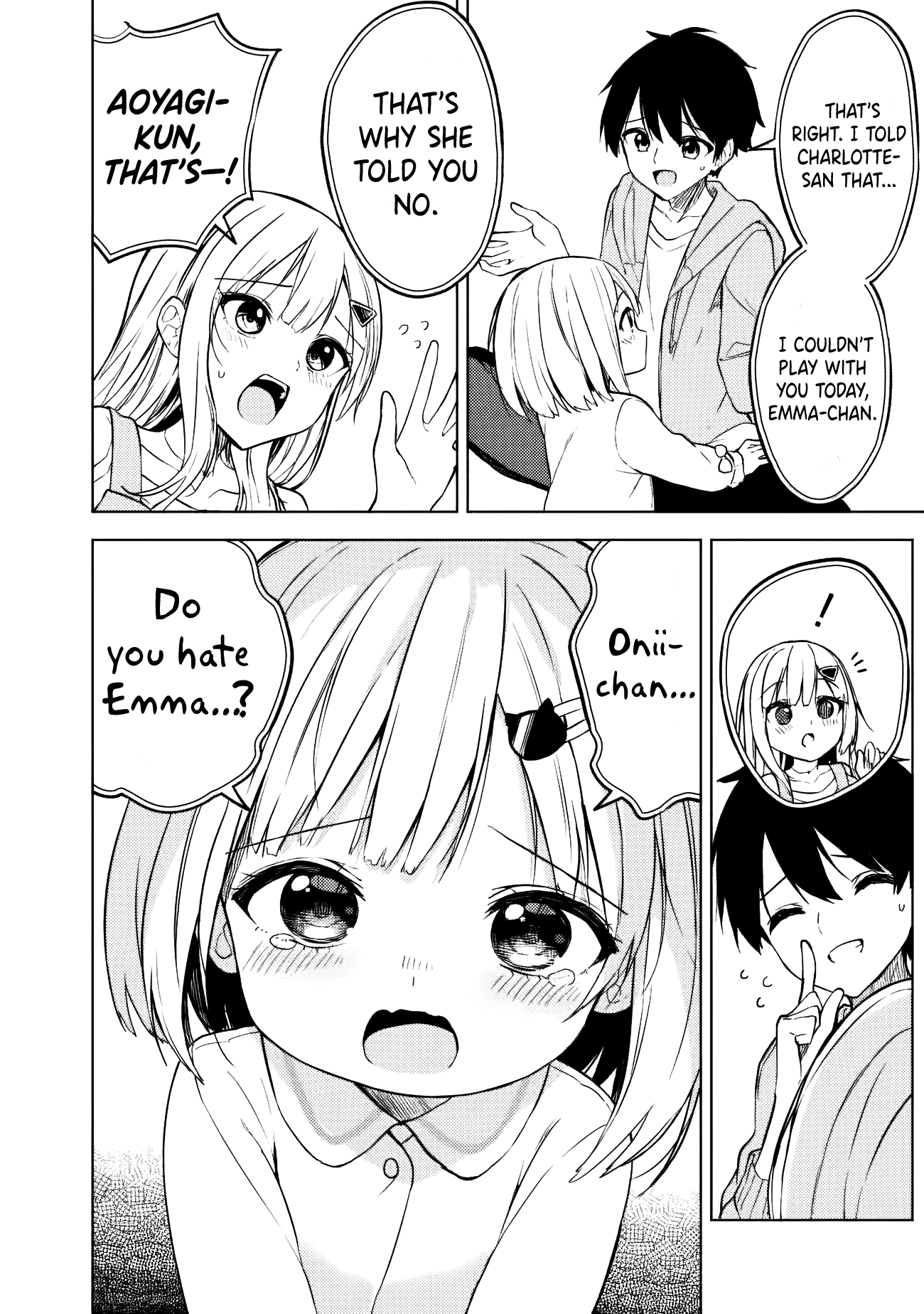 Halaman dari Maigo ni Natteita Youjo wo Tasuketara, Otonari ni Sumu Bishoujo Ryuugakusei ga Ie ni Asobi ni Kuru You ni Natta Ken ni Tsuite Chapter 12