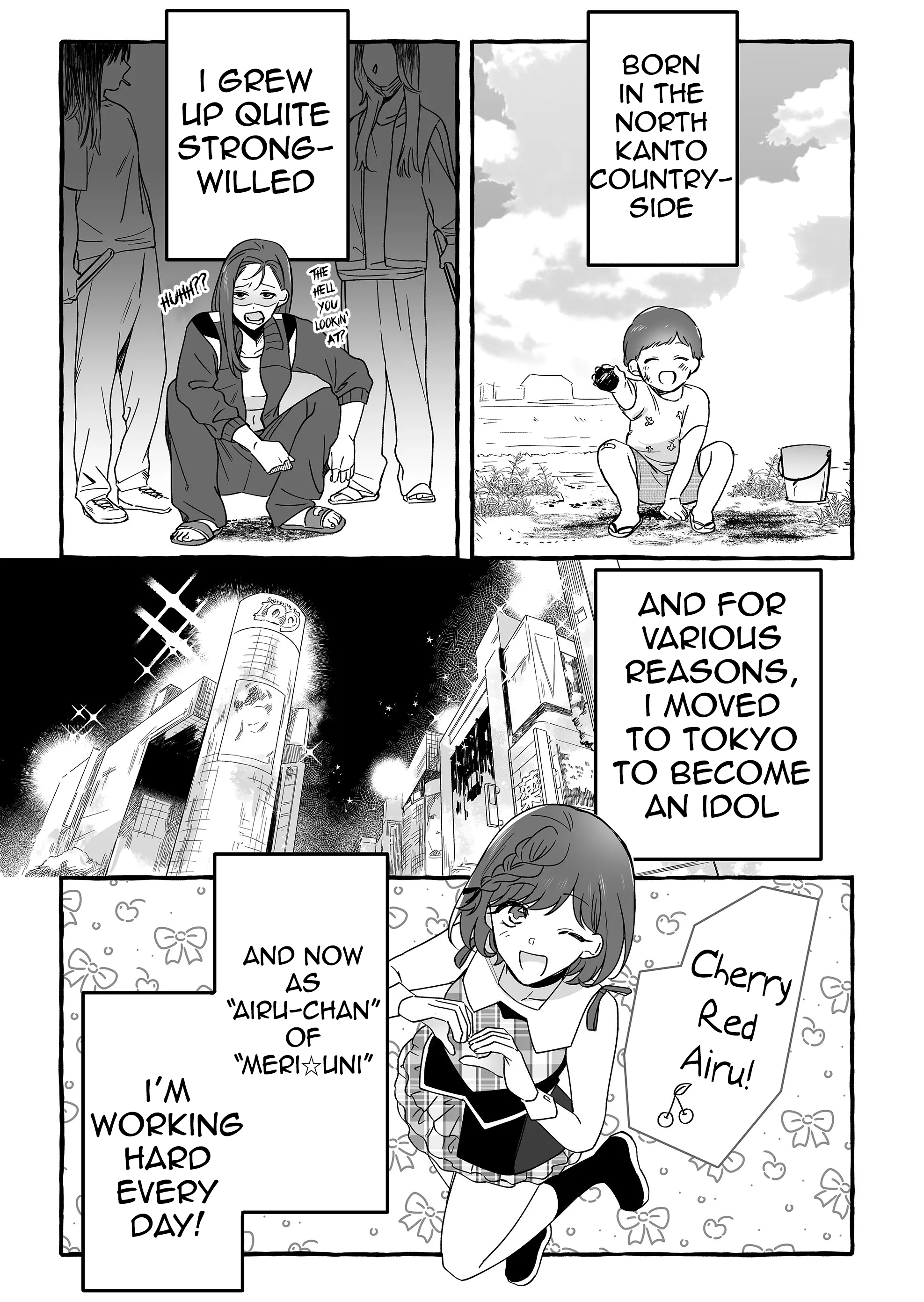 Halaman dari Damedol to Sekai ni Hitori Dake no Fan Chapter 12
