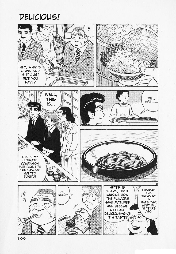 Halaman dari Oishinbo Chapter 149