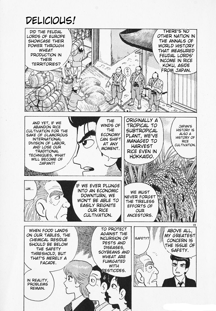 Halaman dari Oishinbo Chapter 149