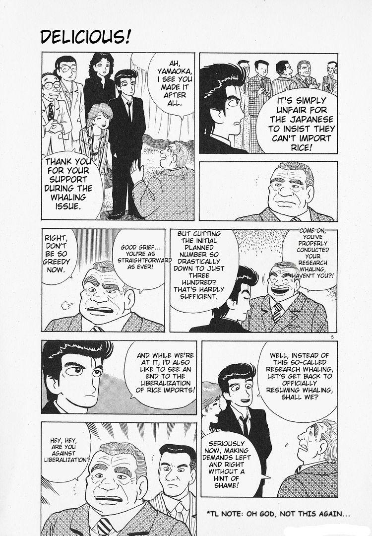 Halaman dari Oishinbo Chapter 149