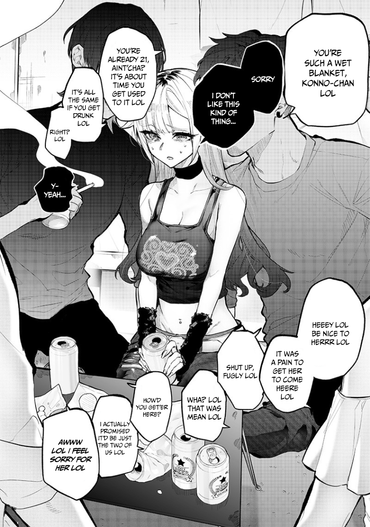 Halaman dari Namaiki na Gal Ane wo Wakaraseru Hanashi Chapter 2