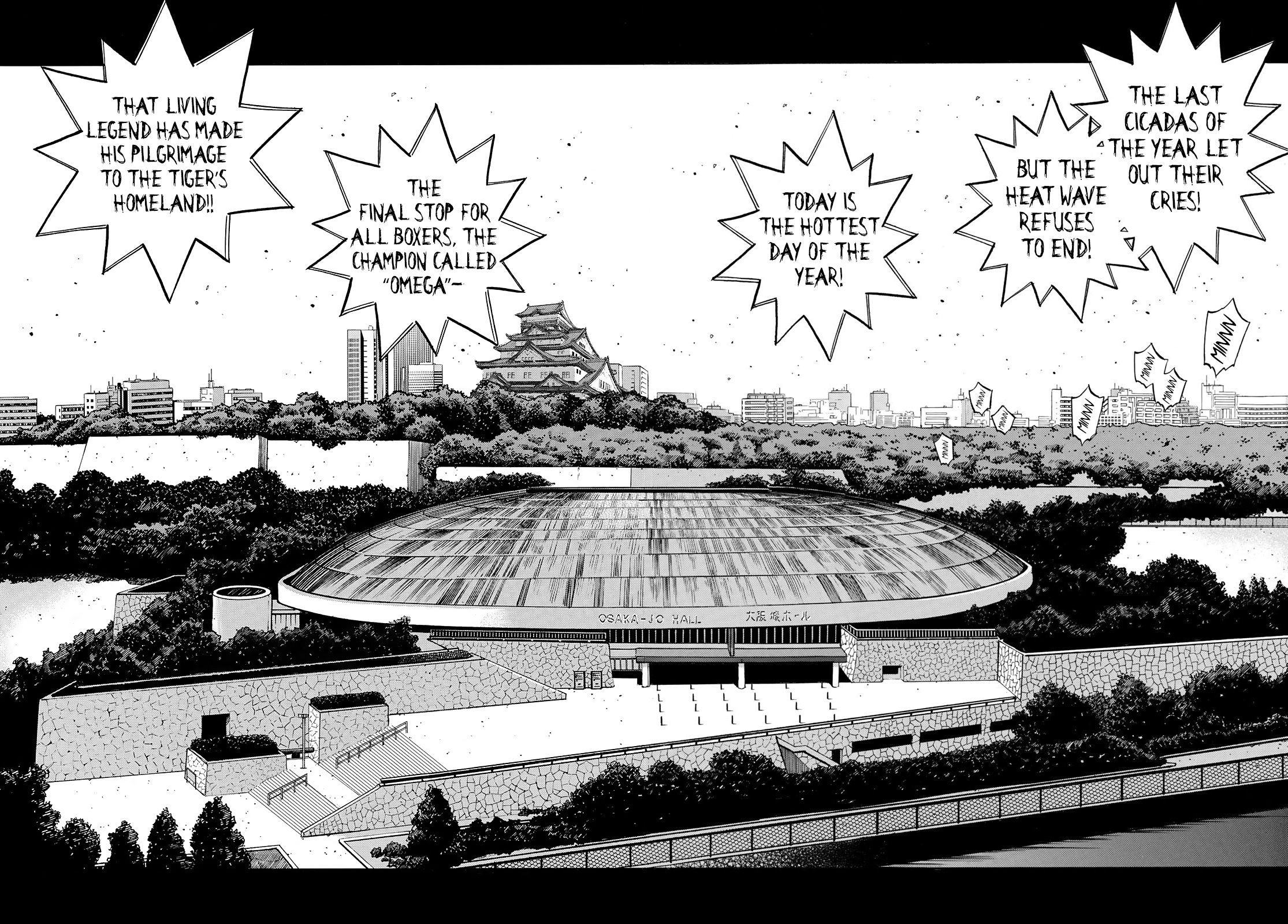Halaman dari Hajime no Ippo Chapter 1492