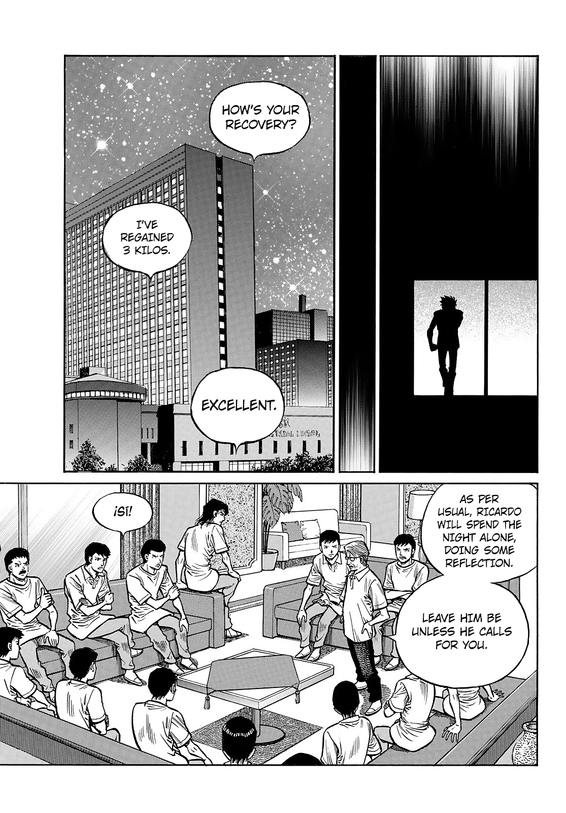 Halaman dari Hajime no Ippo Chapter 1492