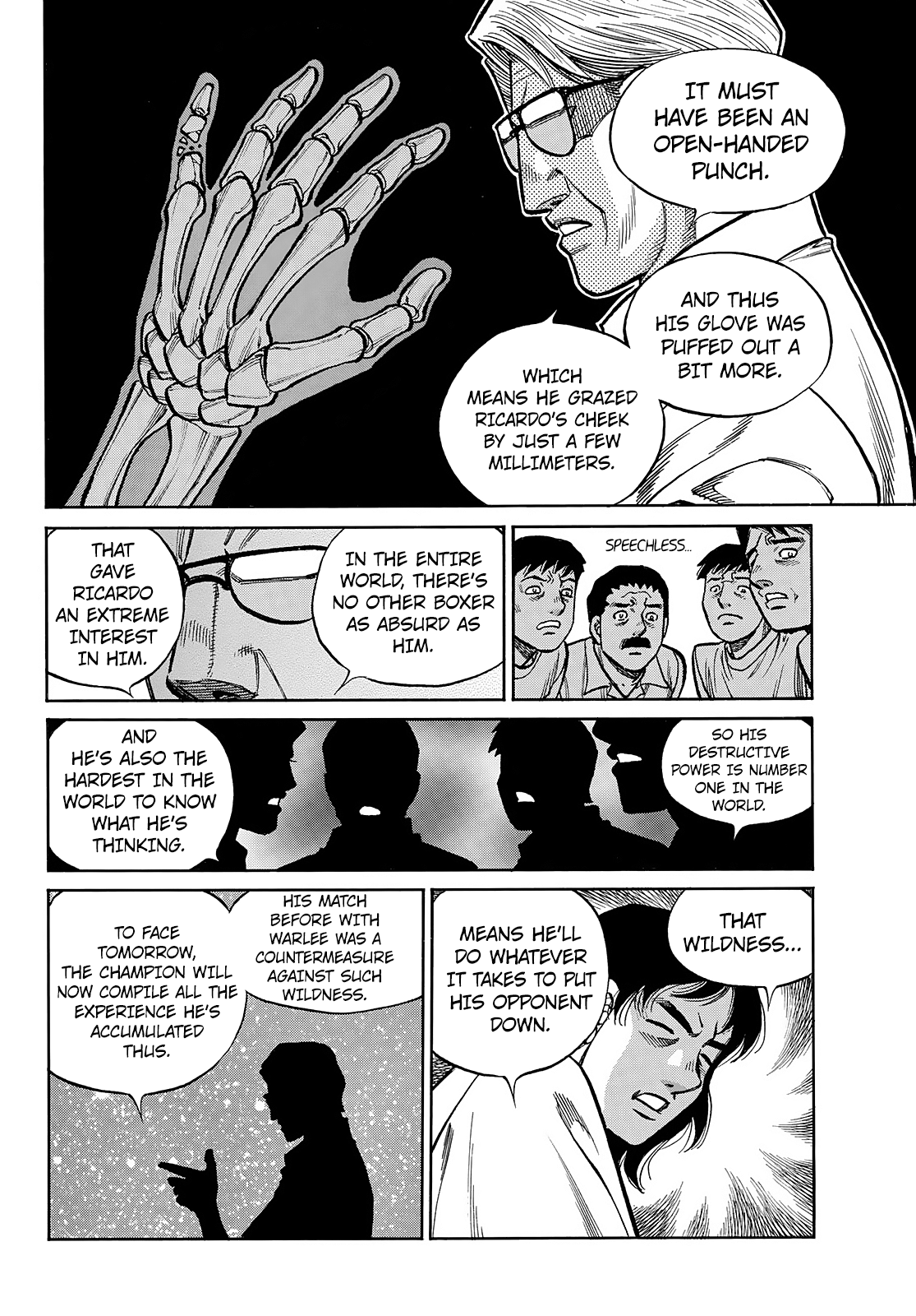 Halaman dari Hajime no Ippo Chapter 1492