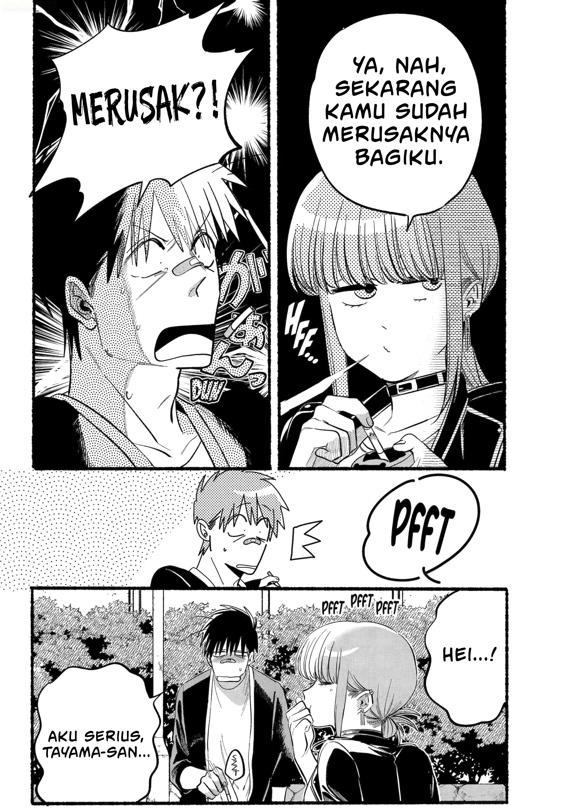 Super no Ura de Yani Suu Futari Chapter 46 - halaman 27