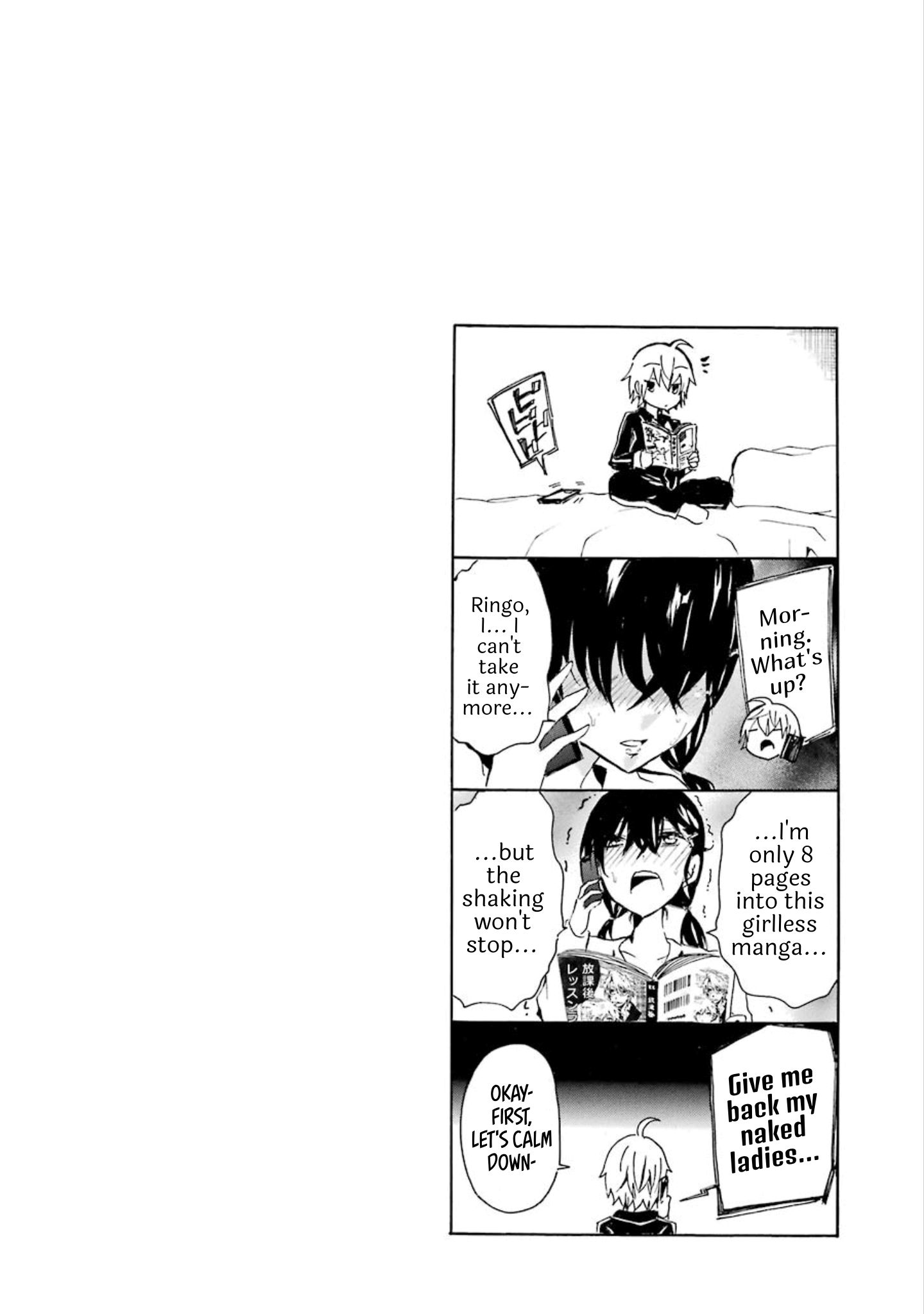 Halaman dari Shonen Shoujo 18 kin Chapter 7