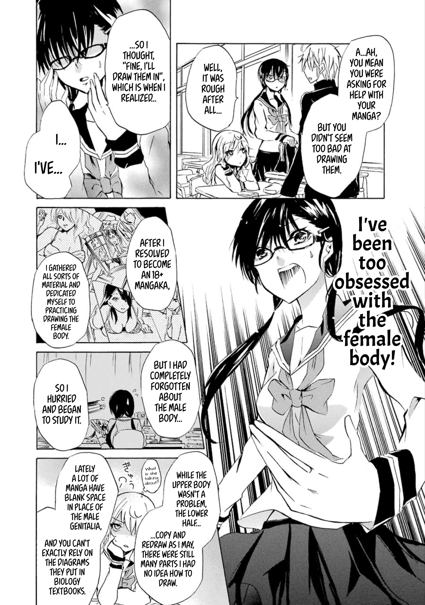 Halaman dari Shonen Shoujo 18 kin Chapter 7